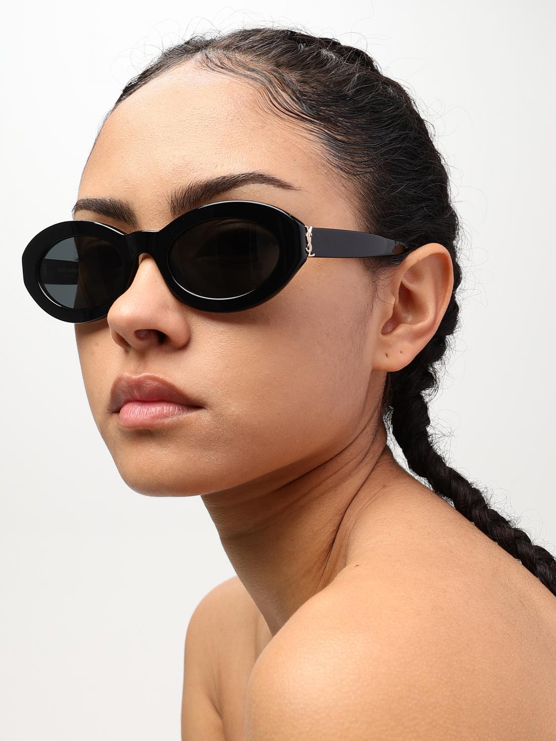 Saint Laurent Sunglasses Woman Black SAINT LAURENT