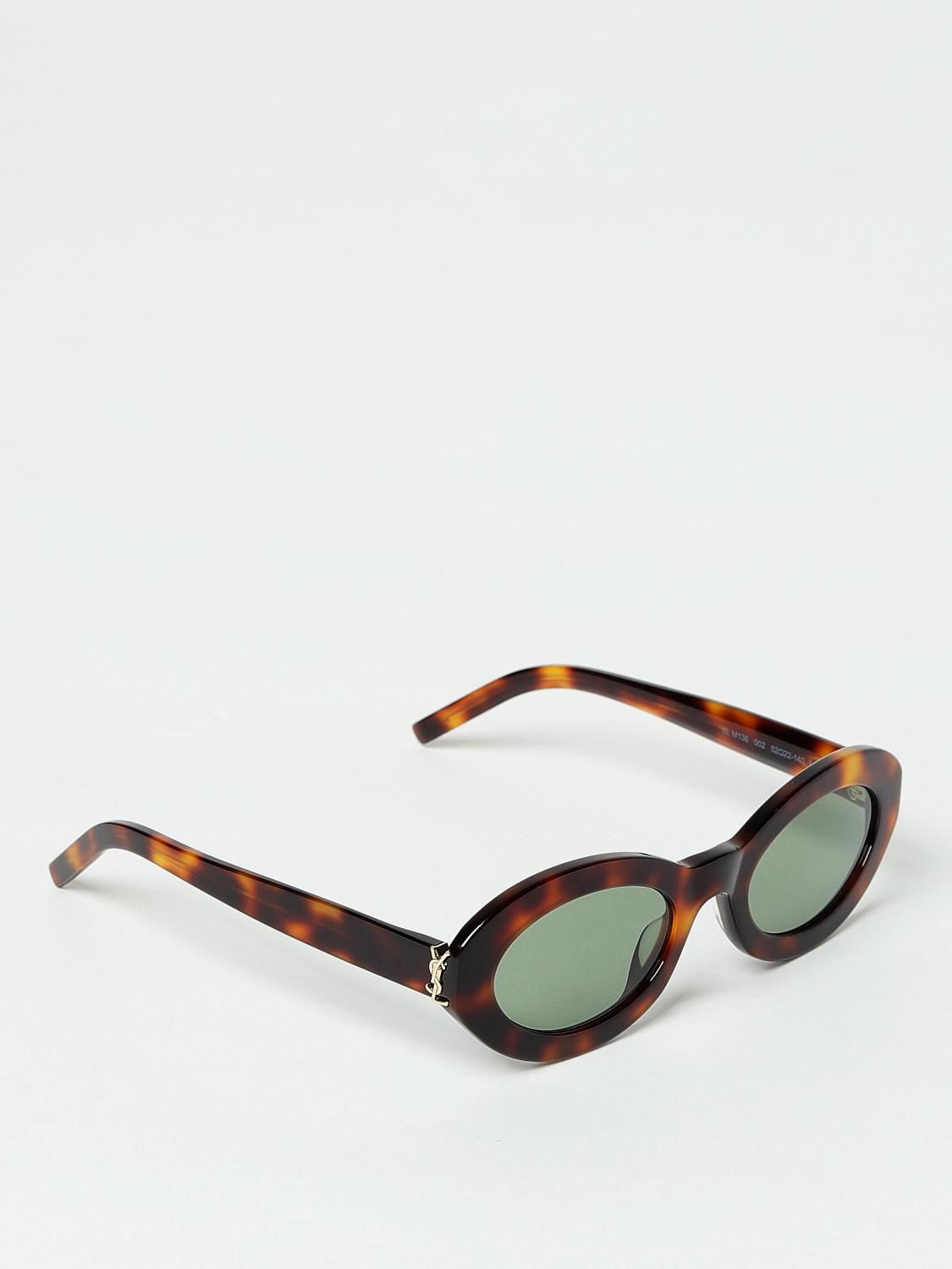 Saint Laurent Sunglasses Woman Brown SAINT LAURENT