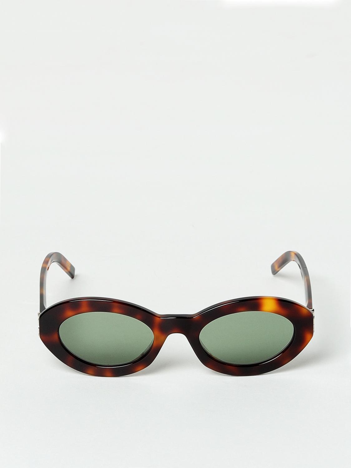 Saint Laurent Sunglasses Woman Brown SAINT LAURENT