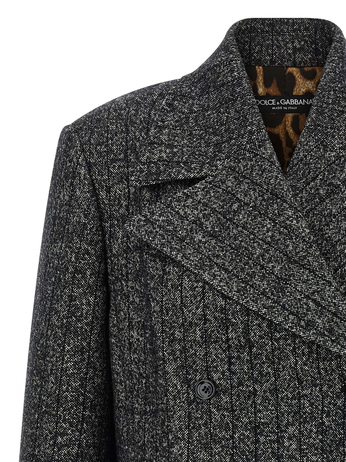 Dolce & Gabbana Women Striped Wool Blazer DOLCE & GABBANA