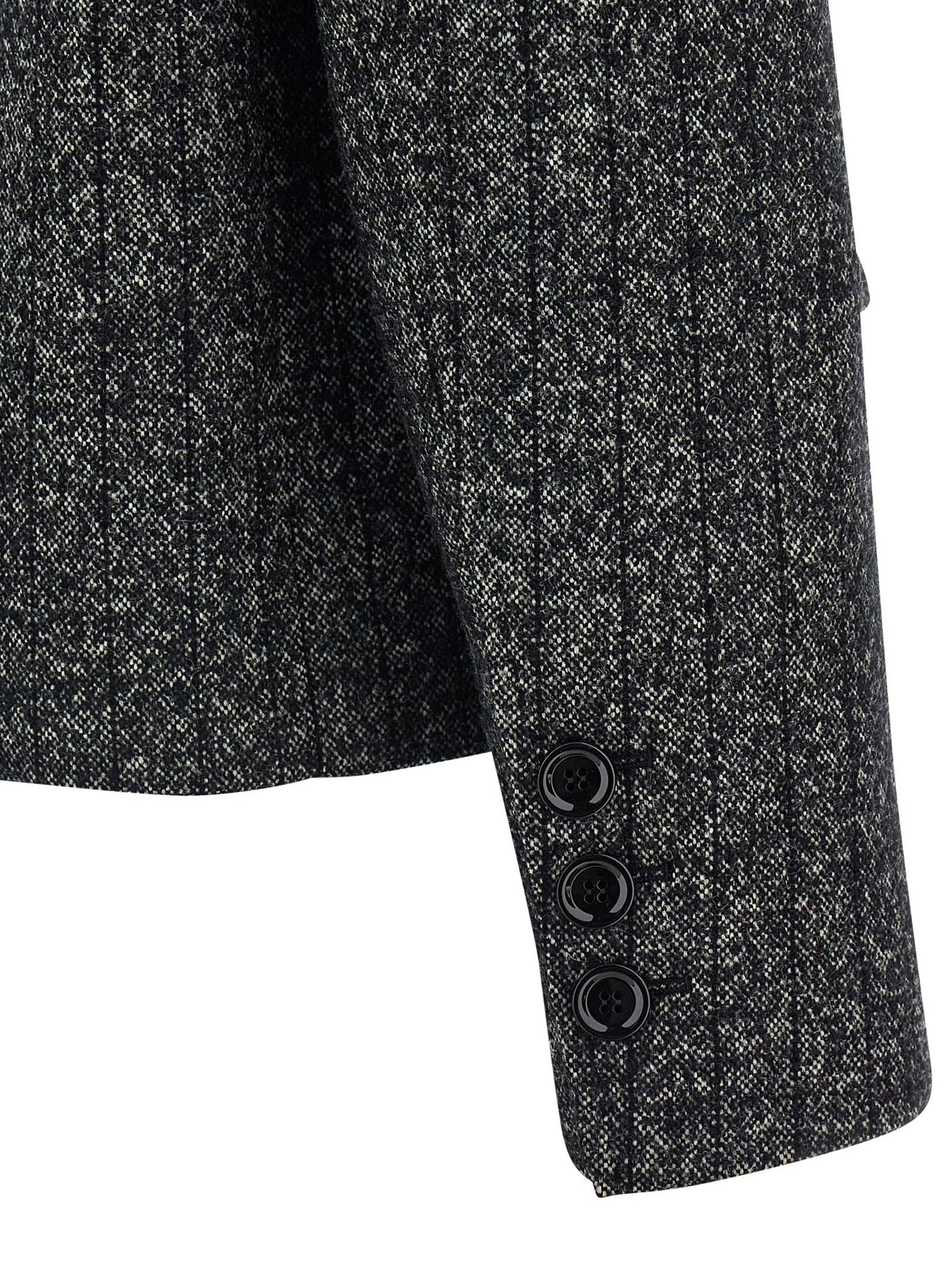 Dolce & Gabbana Women Striped Wool Blazer DOLCE & GABBANA