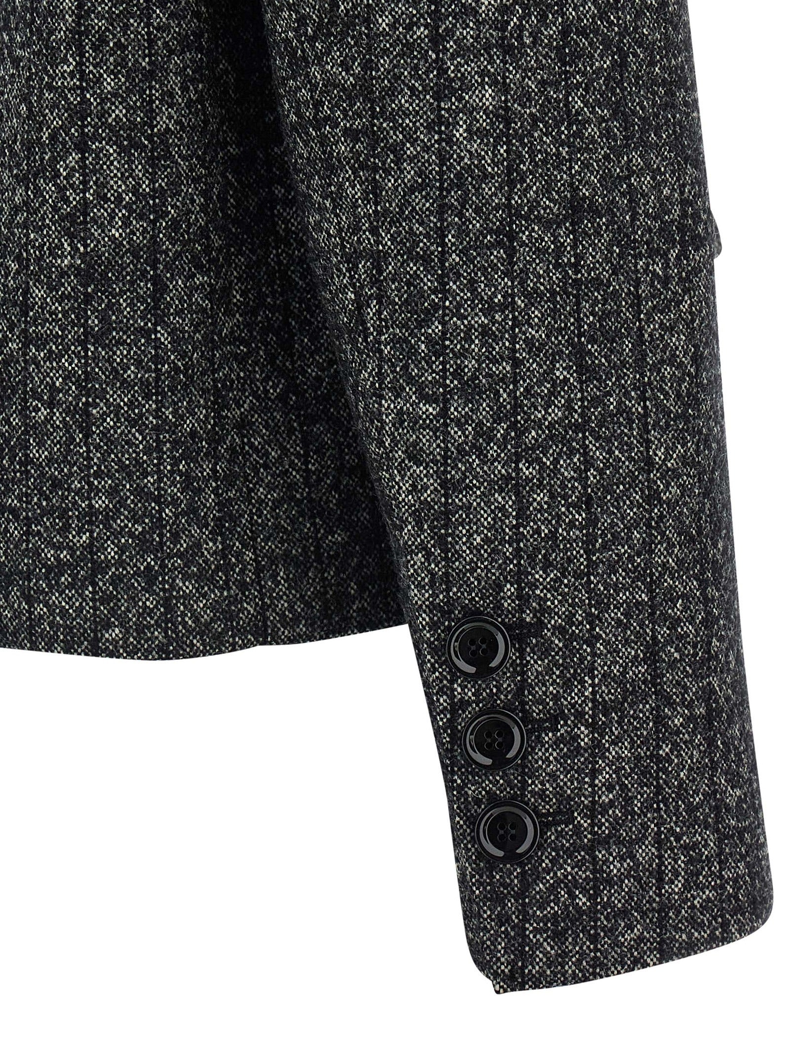 Dolce & Gabbana Women Striped Wool Blazer DOLCE & GABBANA