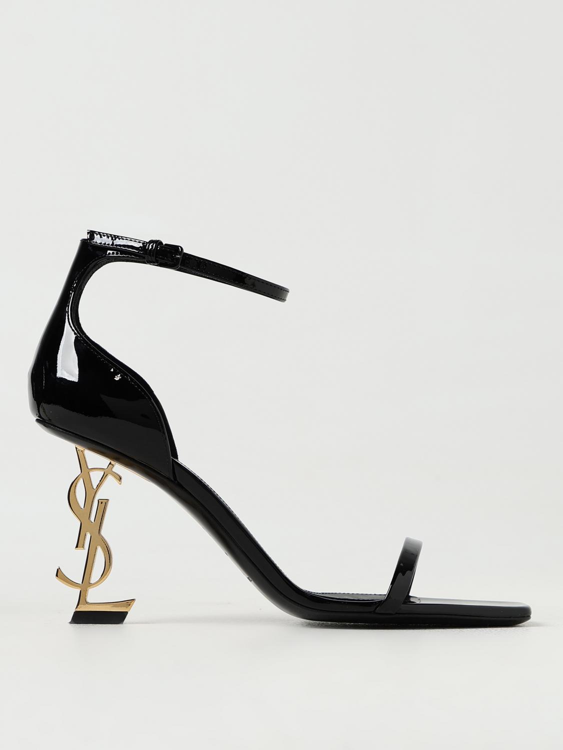 Saint Laurent Heeled Sandal Woman Black