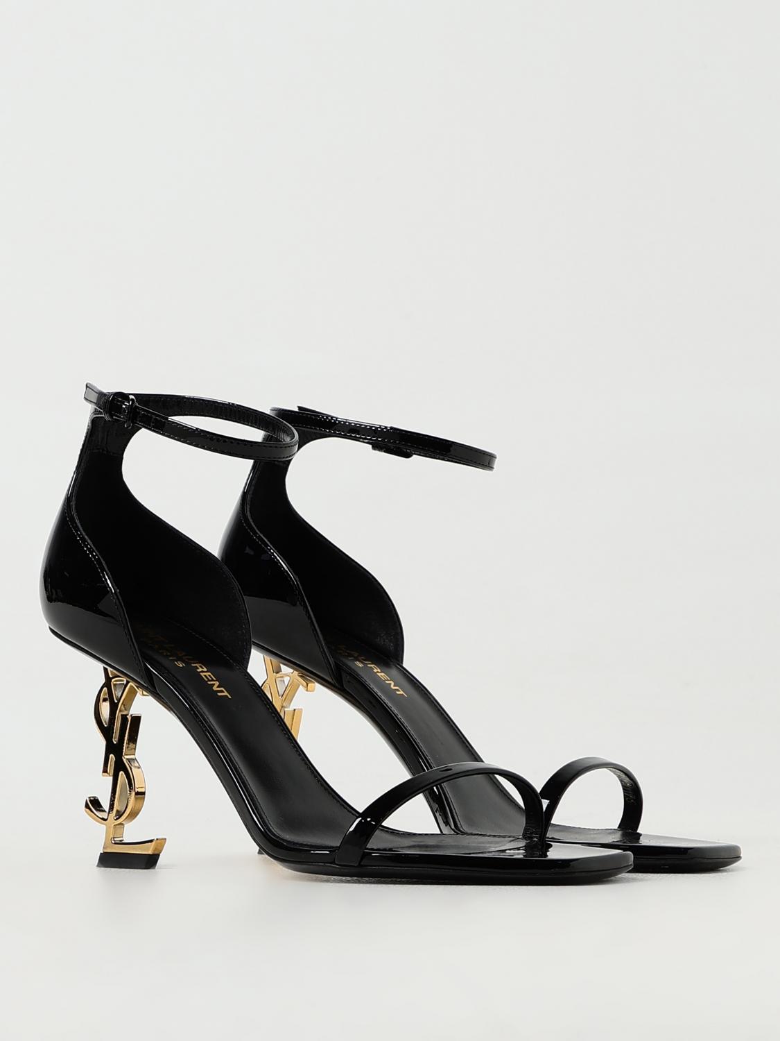 Saint Laurent Heeled Sandal Woman Black