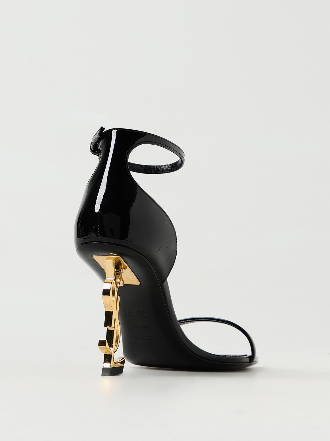 Saint Laurent Heeled Sandal Woman Black