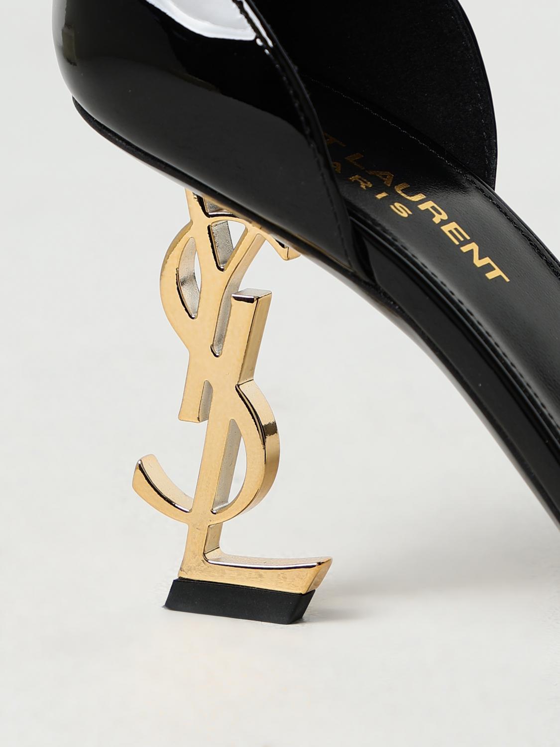 Saint Laurent Heeled Sandal Woman Black