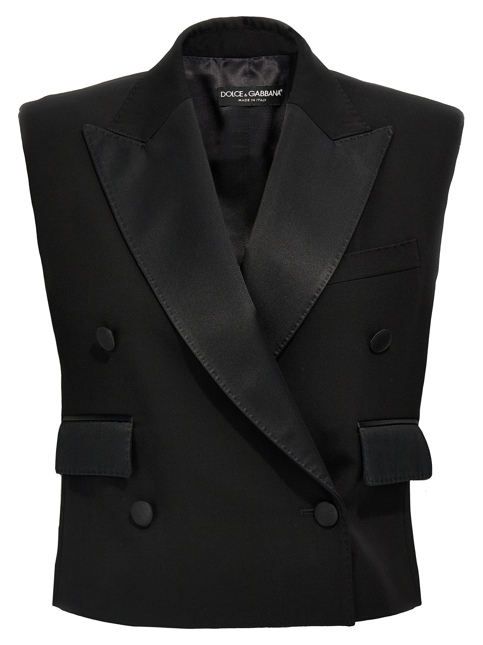 Dolce & Gabbana Women Tuxedo Gilet DOLCE & GABBANA