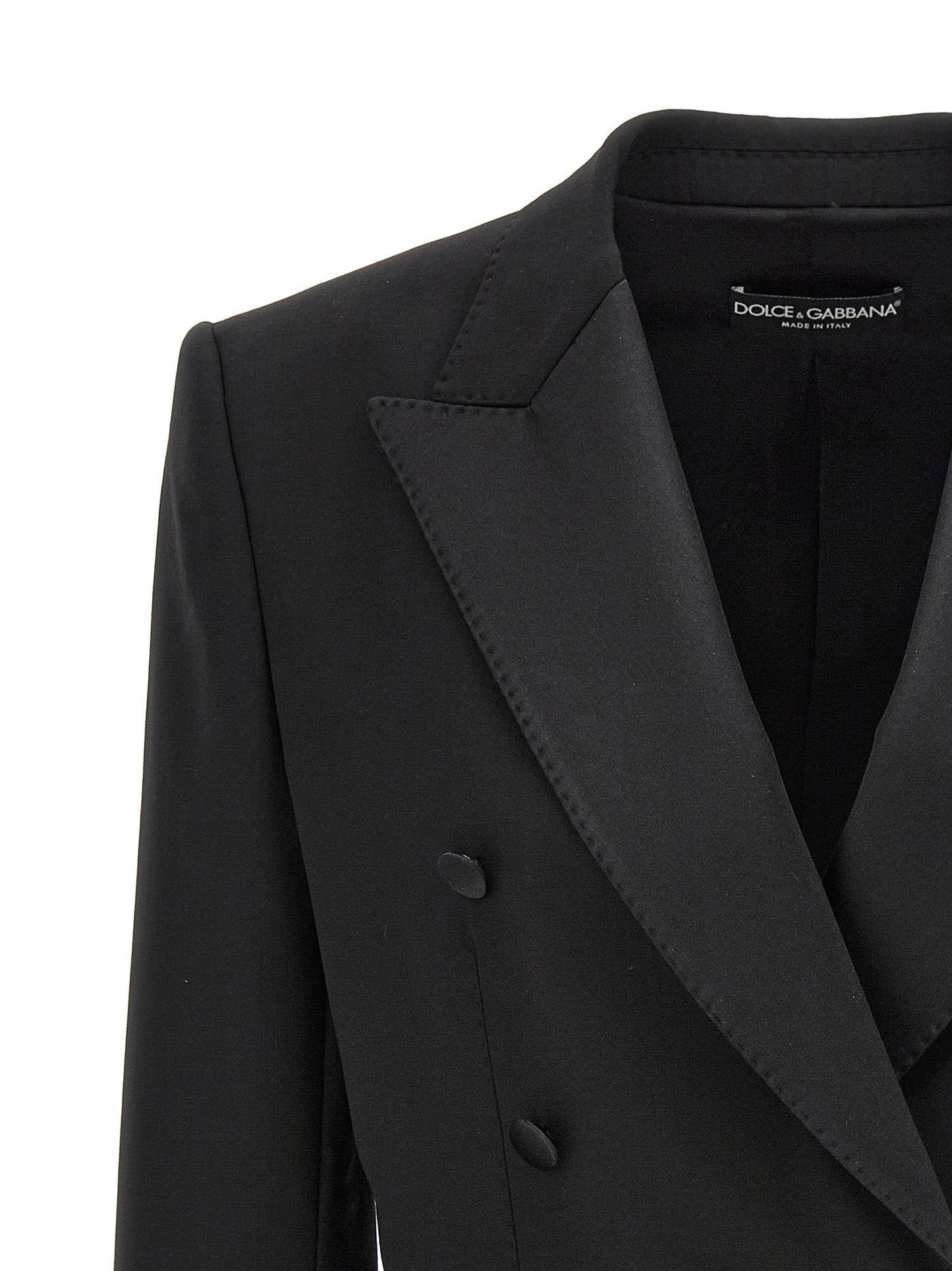 Dolce & Gabbana Women 'Tuxedo' Crop Blazer DOLCE & GABBANA