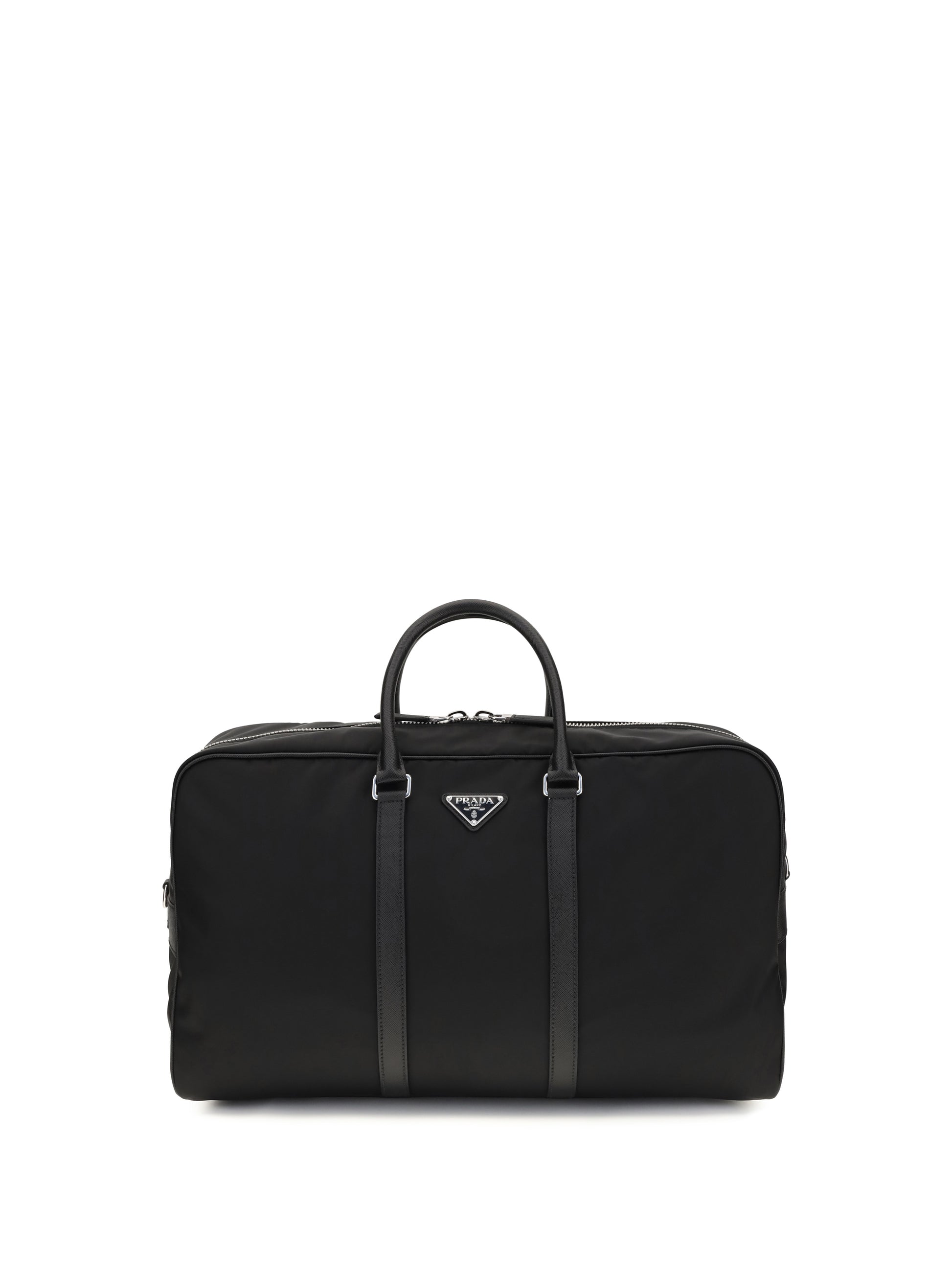 Prada Men Travel Bag In Re-Nylon And Saffiano PRADA
