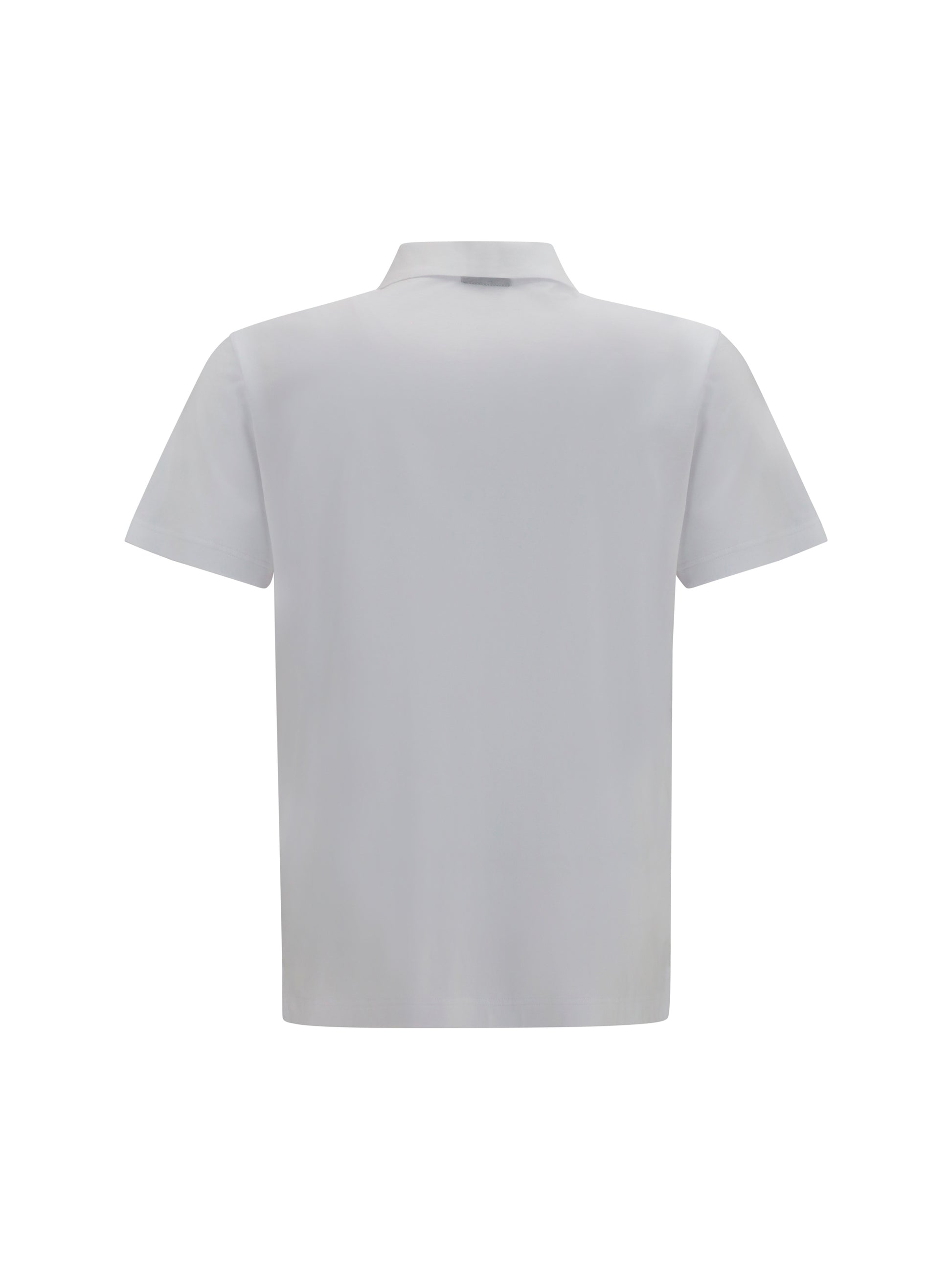 Gucci Men Cotton Jersey Polo Shirt With Web GUCCI