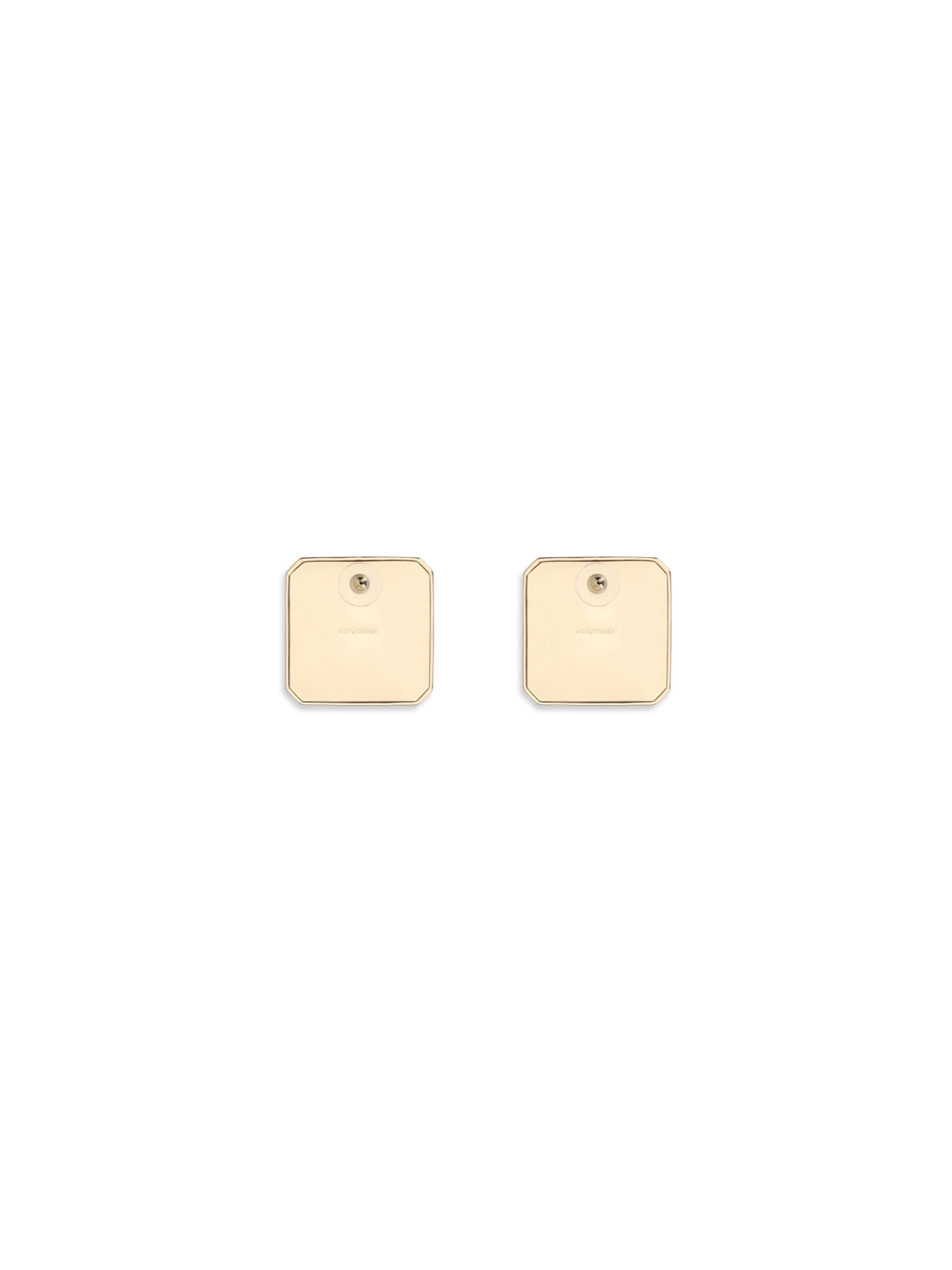 Self-Portrait Women Square Enamel Earrings SELF-PORTRAIT