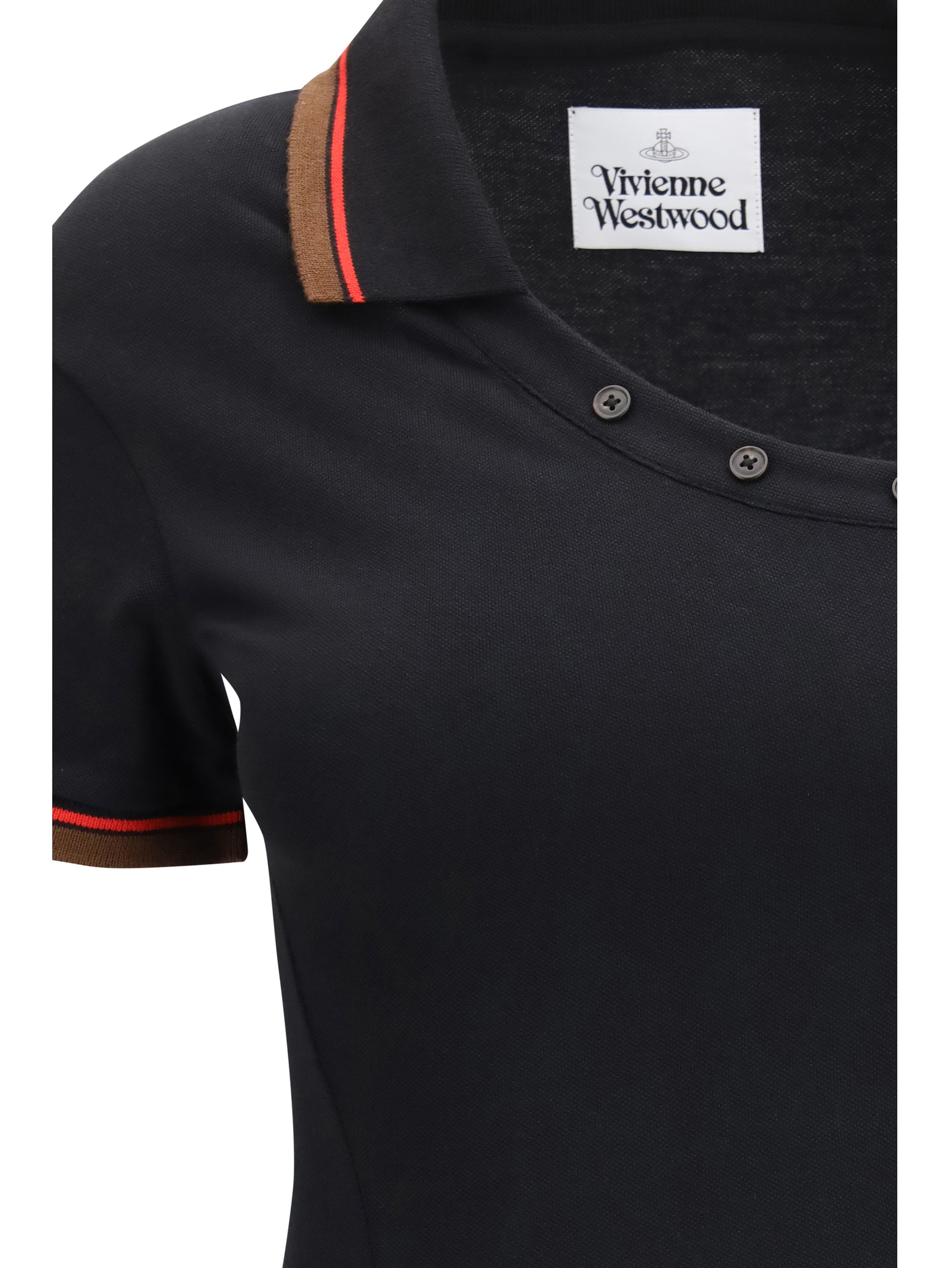 Vivienne Westwood Women Glory Cotton Piqué Polo Dress VIVIENNE WESTWOOD