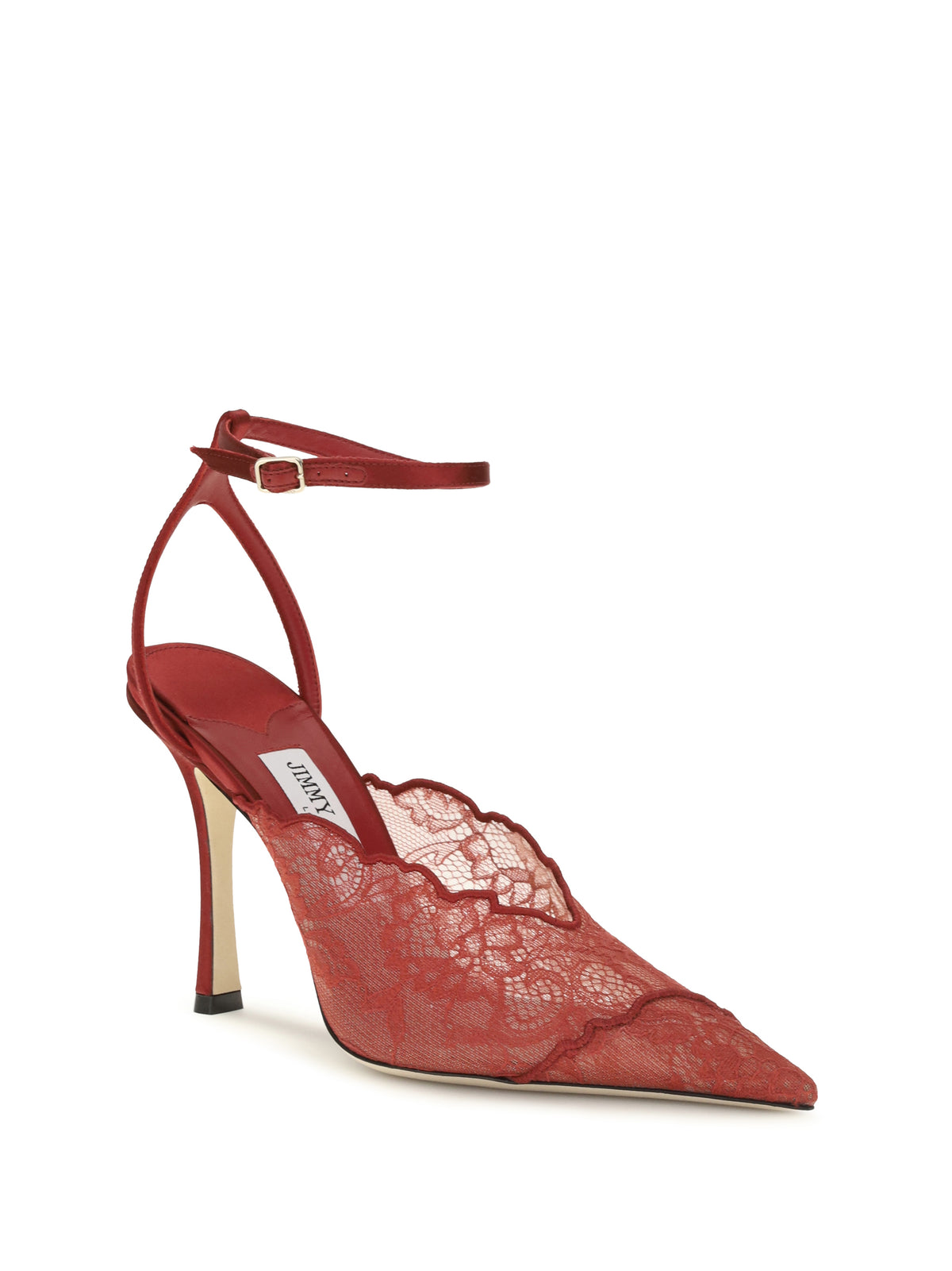 Jimmy Choo Women Faiz Metallic Lace Pumps JIMMY CHOO