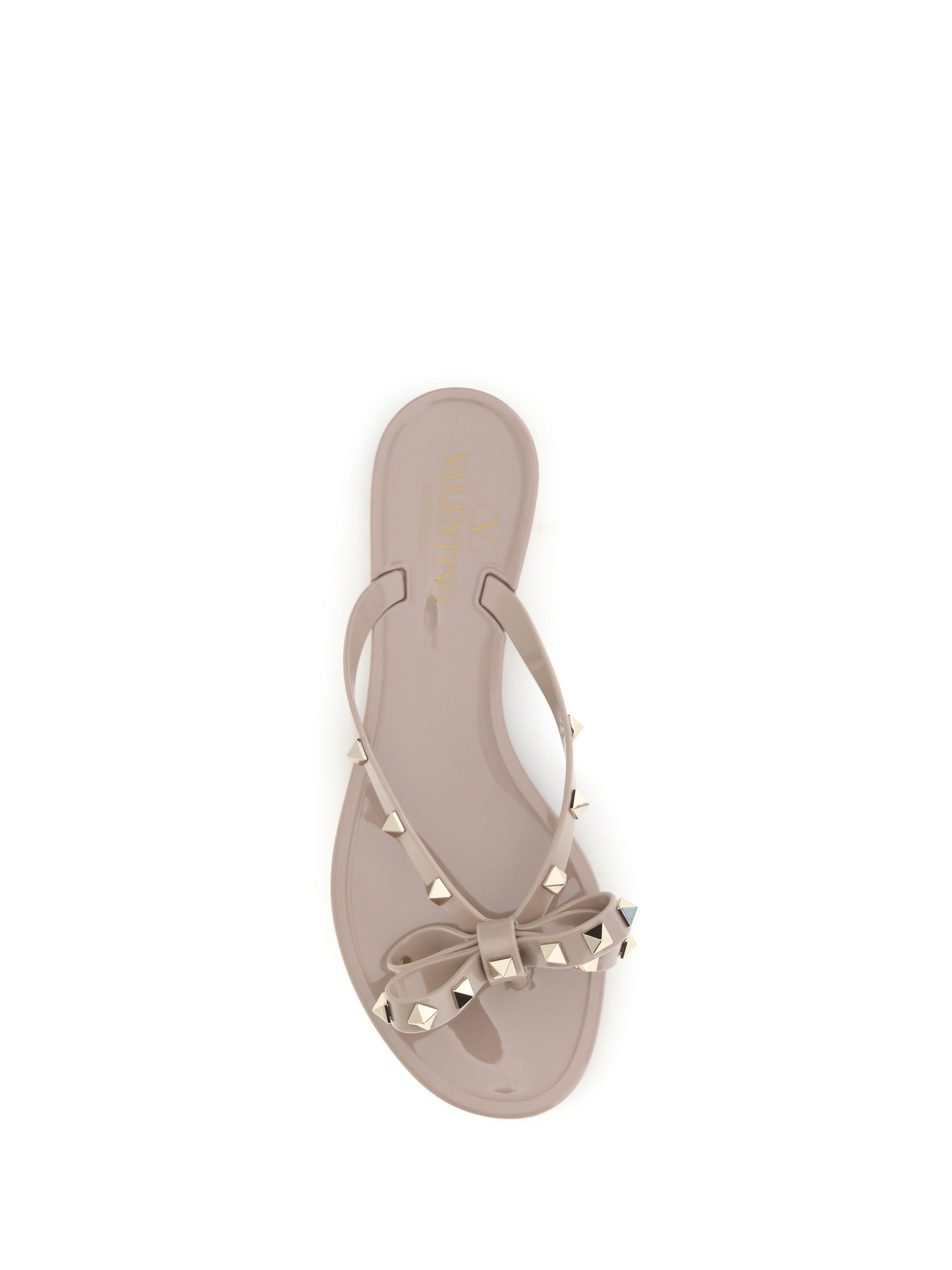Valentino Garavani Women Rockstud Flip-Flop Sandals In Pvc VALENTINO GARAVANI