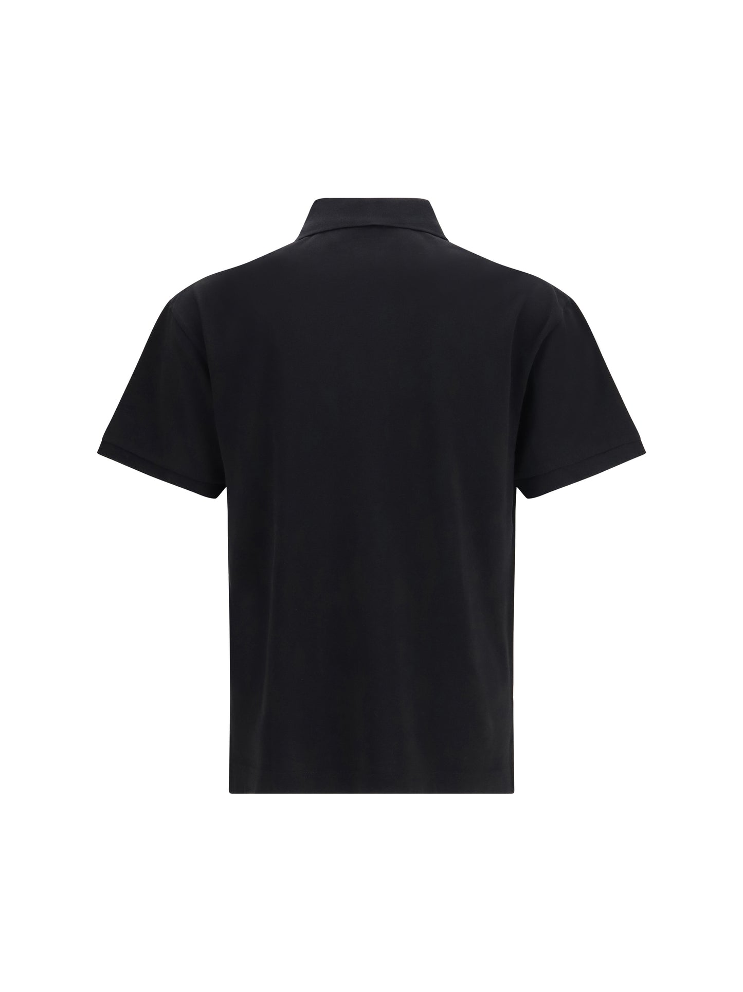 Palm Angels Men Curved Logo Polo PALM ANGELS
