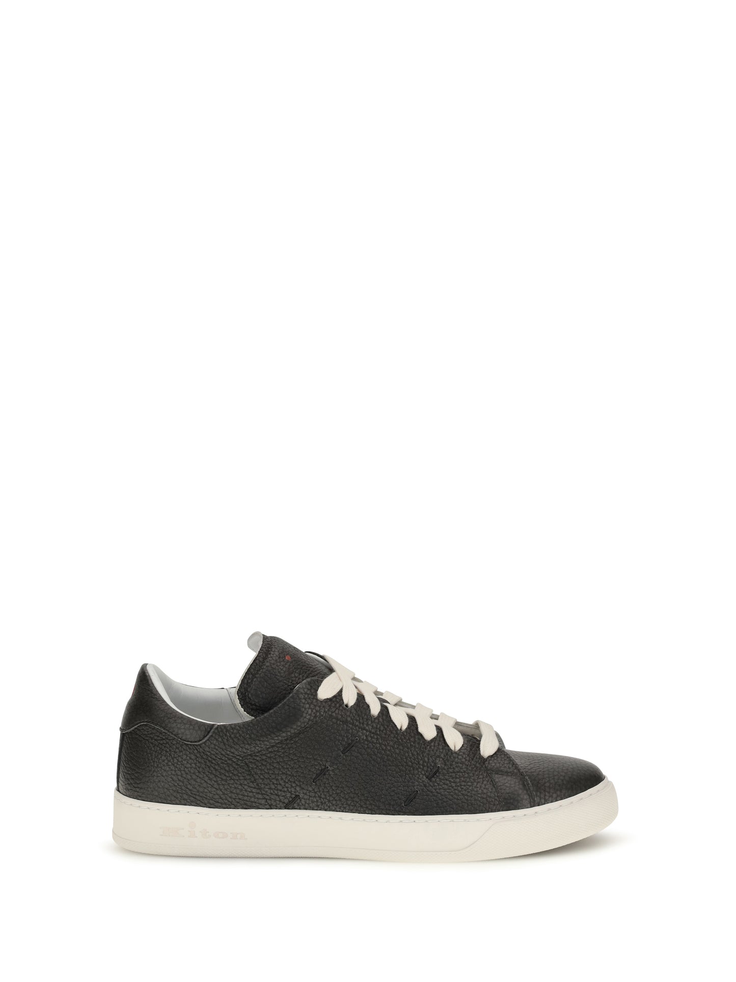 Kiton Men Leather Sneakers