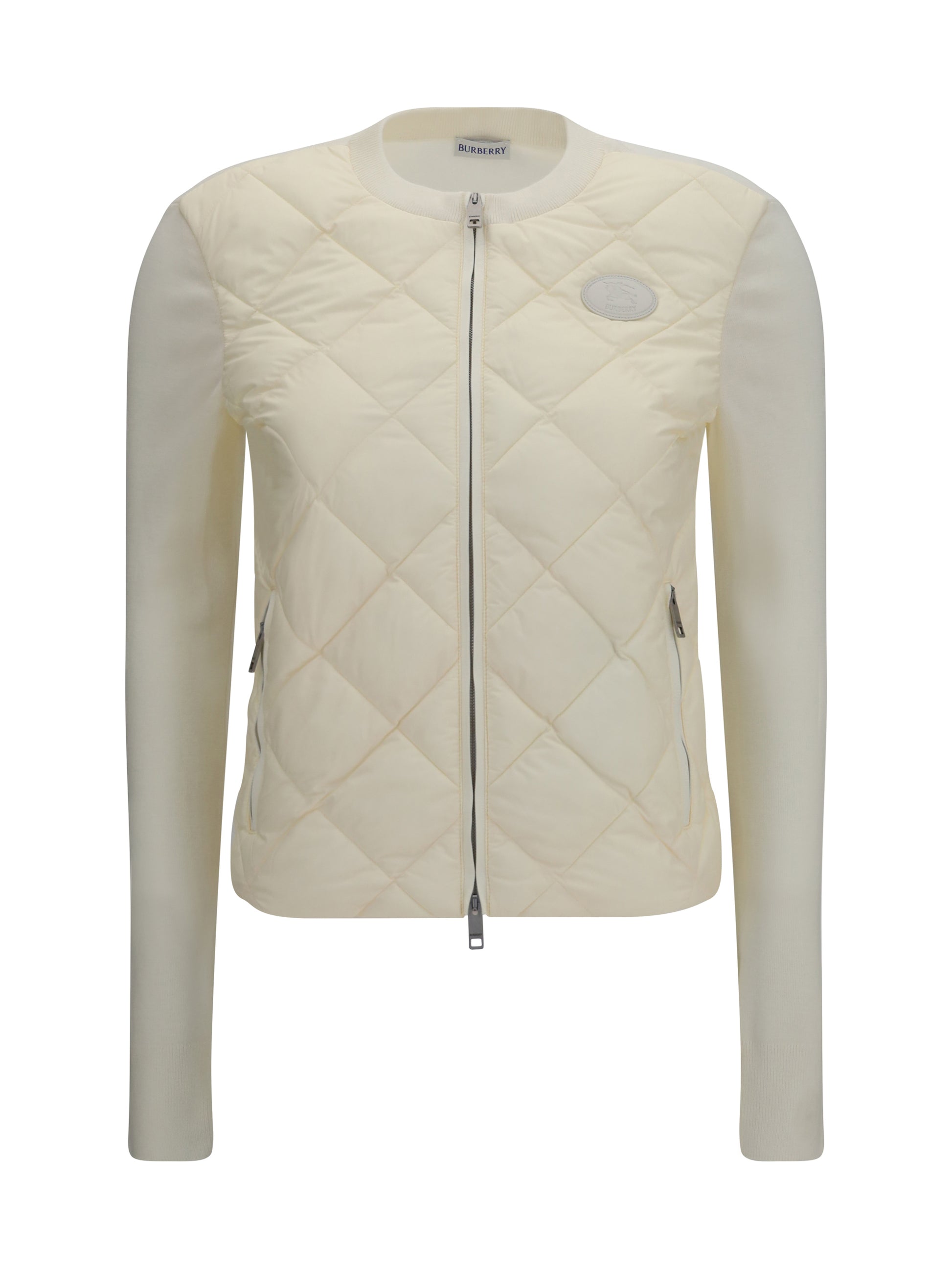 Burberry Women Quilted Knit Cardigan BURBERRY