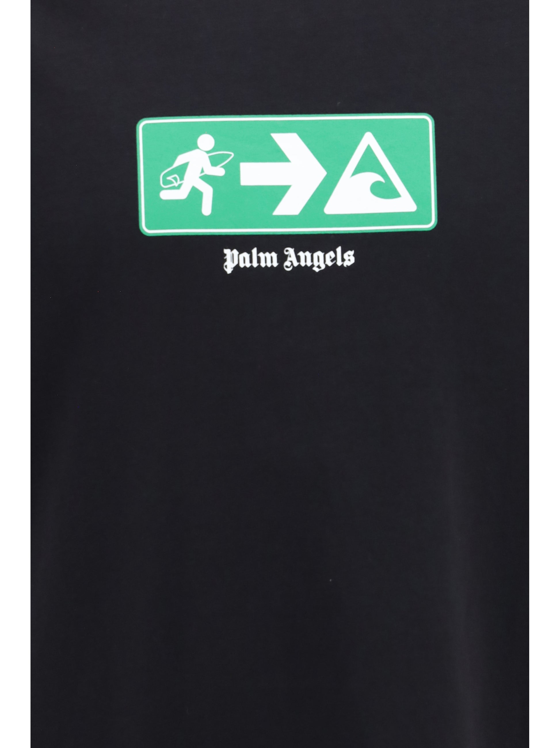 Palm Angels Men Street Signals Cotton T-Shirt PALM ANGELS