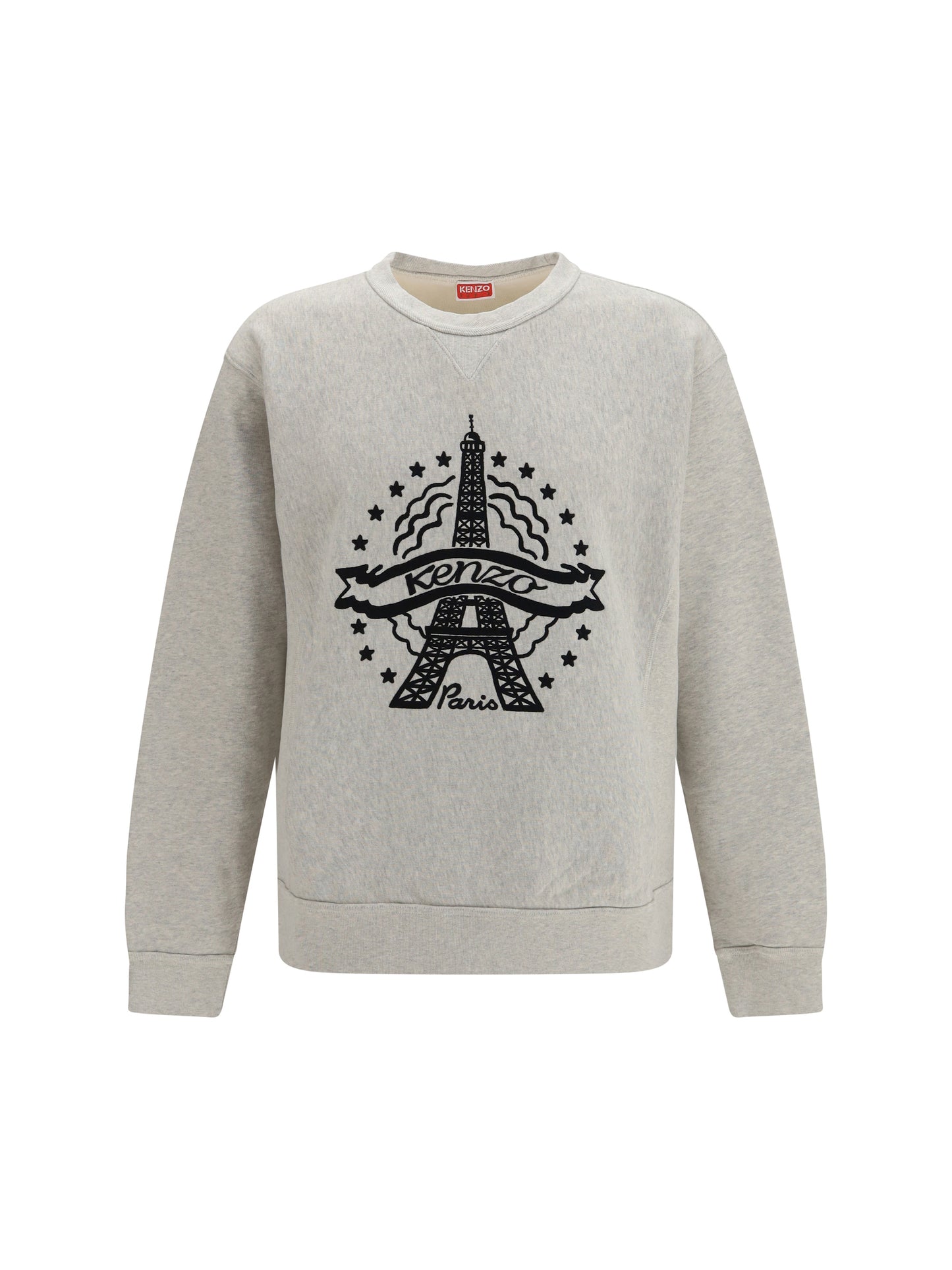 Kenzo Men Kenzo Eiffel Tower Design Cotton Sweatshirt KENZO