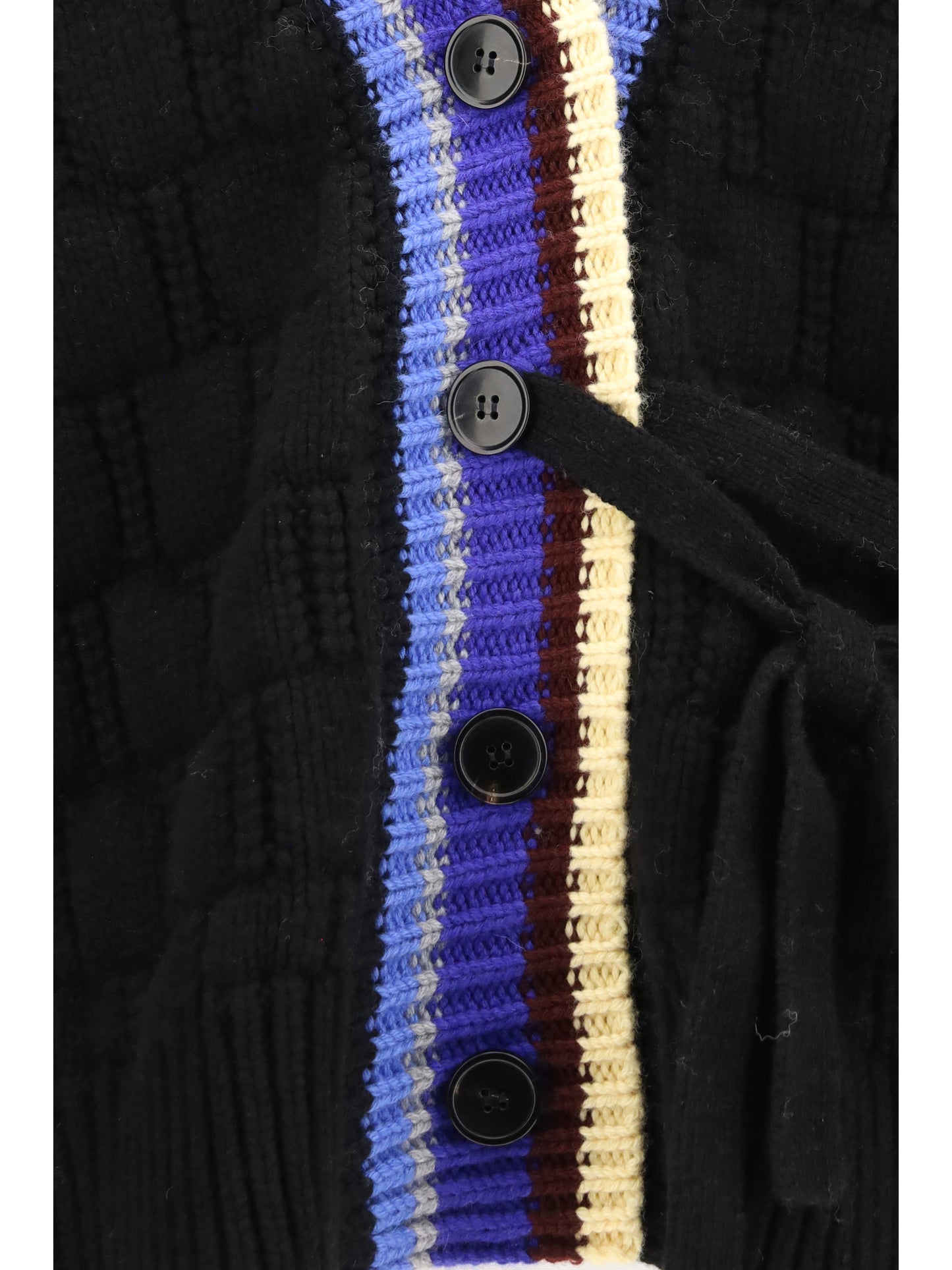 Dries Van Noten Women V-Neck Wool And Cashmere Cardigan DRIES VAN NOTEN