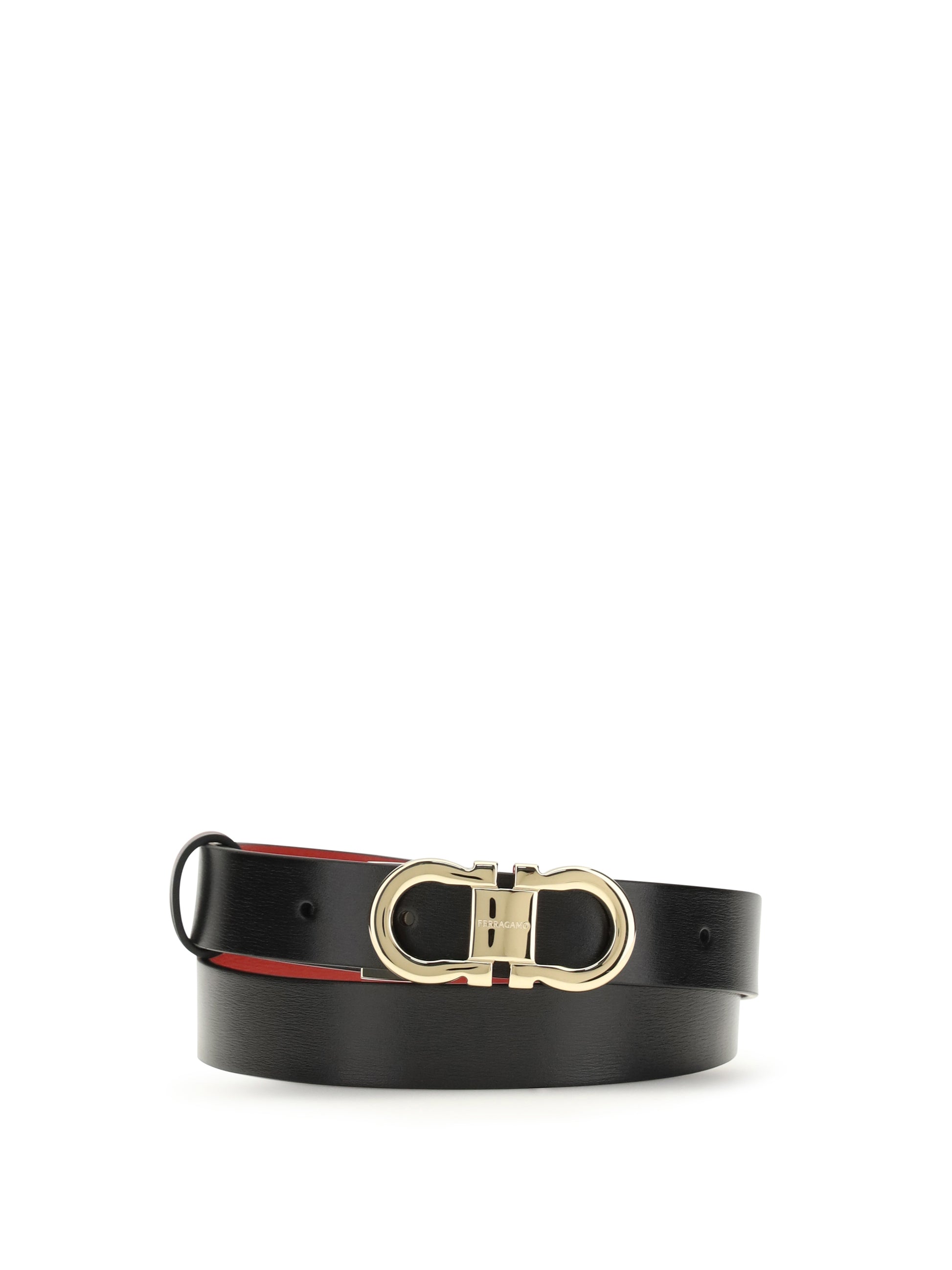 Ferragamo Women Adjustable And Reversible Gancini Belt FERRAGAMO