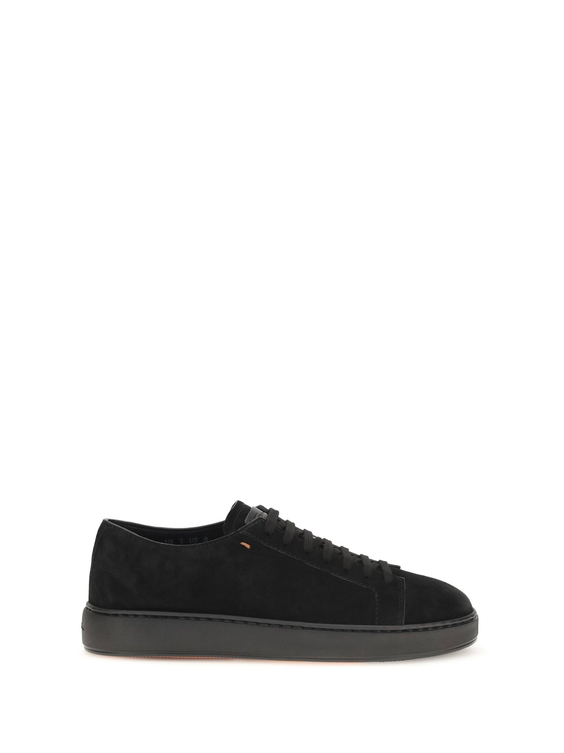 Santoni Men Suede Sneakers SANTONI