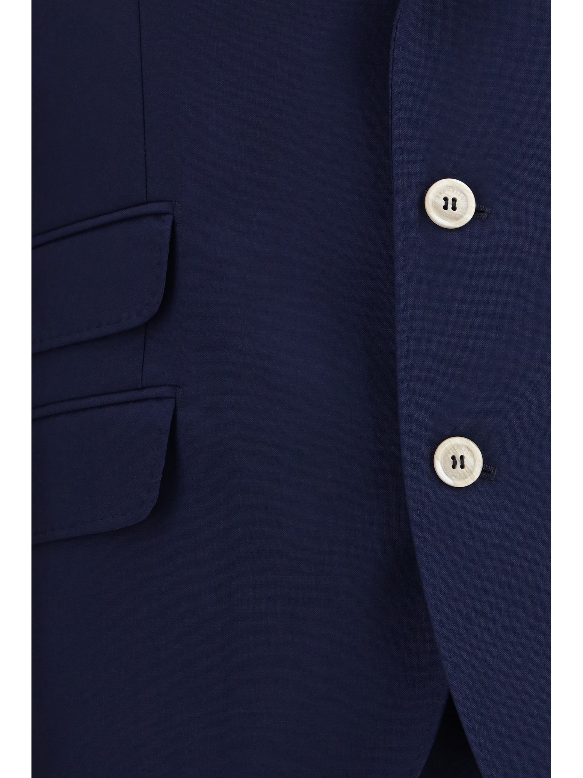 Brunello Cucinelli Men Single-Breasted Suit With Peak Lapels BRUNELLO CUCINELLI