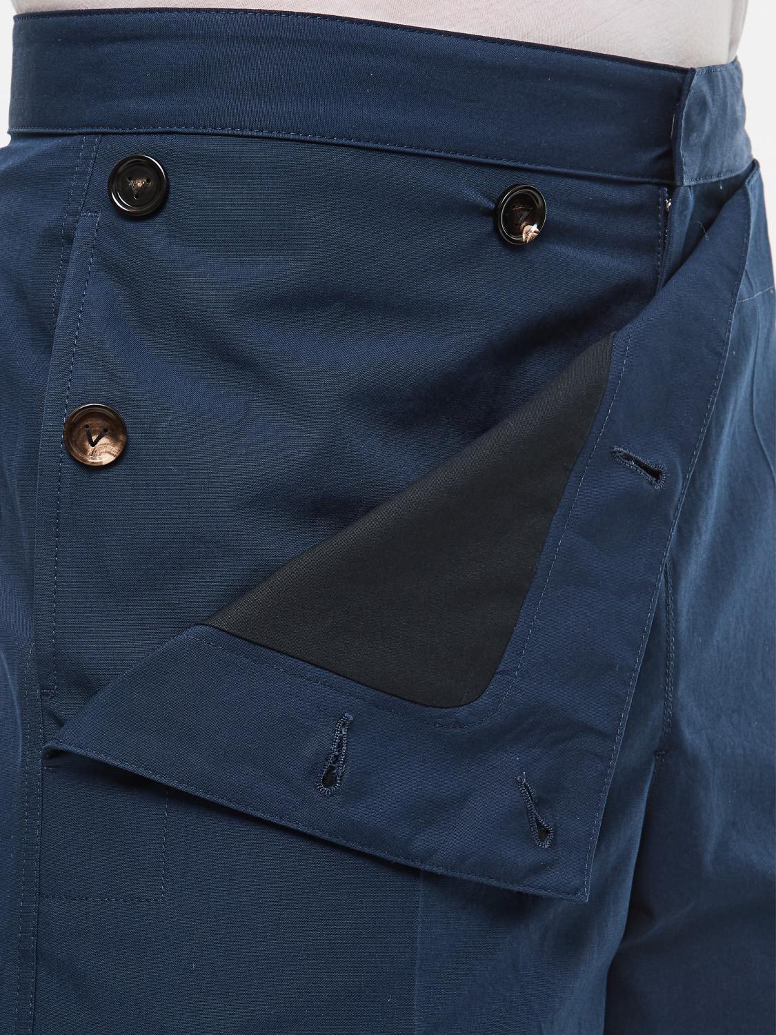 Bottega Veneta Shorts Men Blue BOTTEGA VENETA