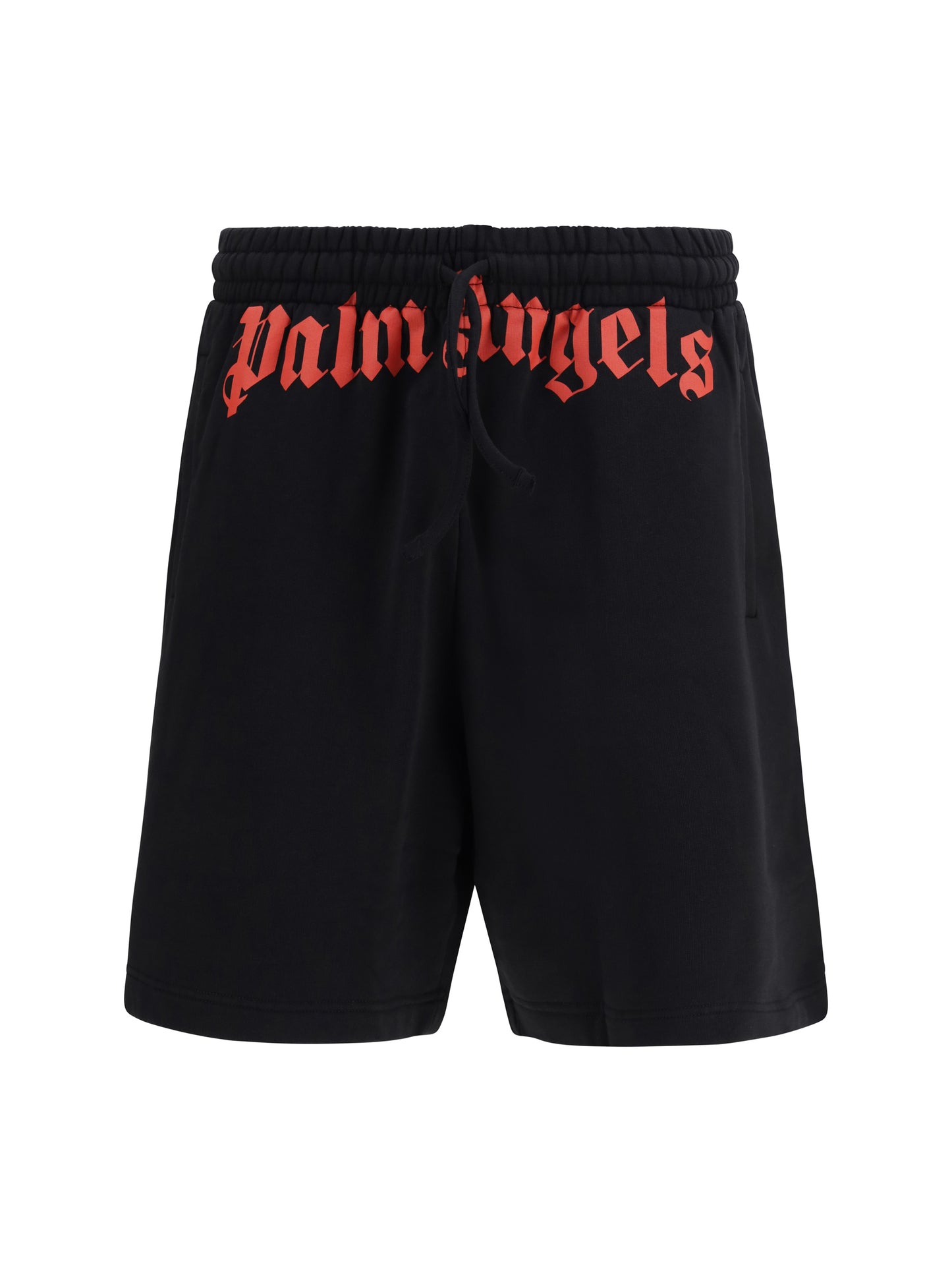 Palm Angels Men Waist Logo Sweatshorts PALM ANGELS