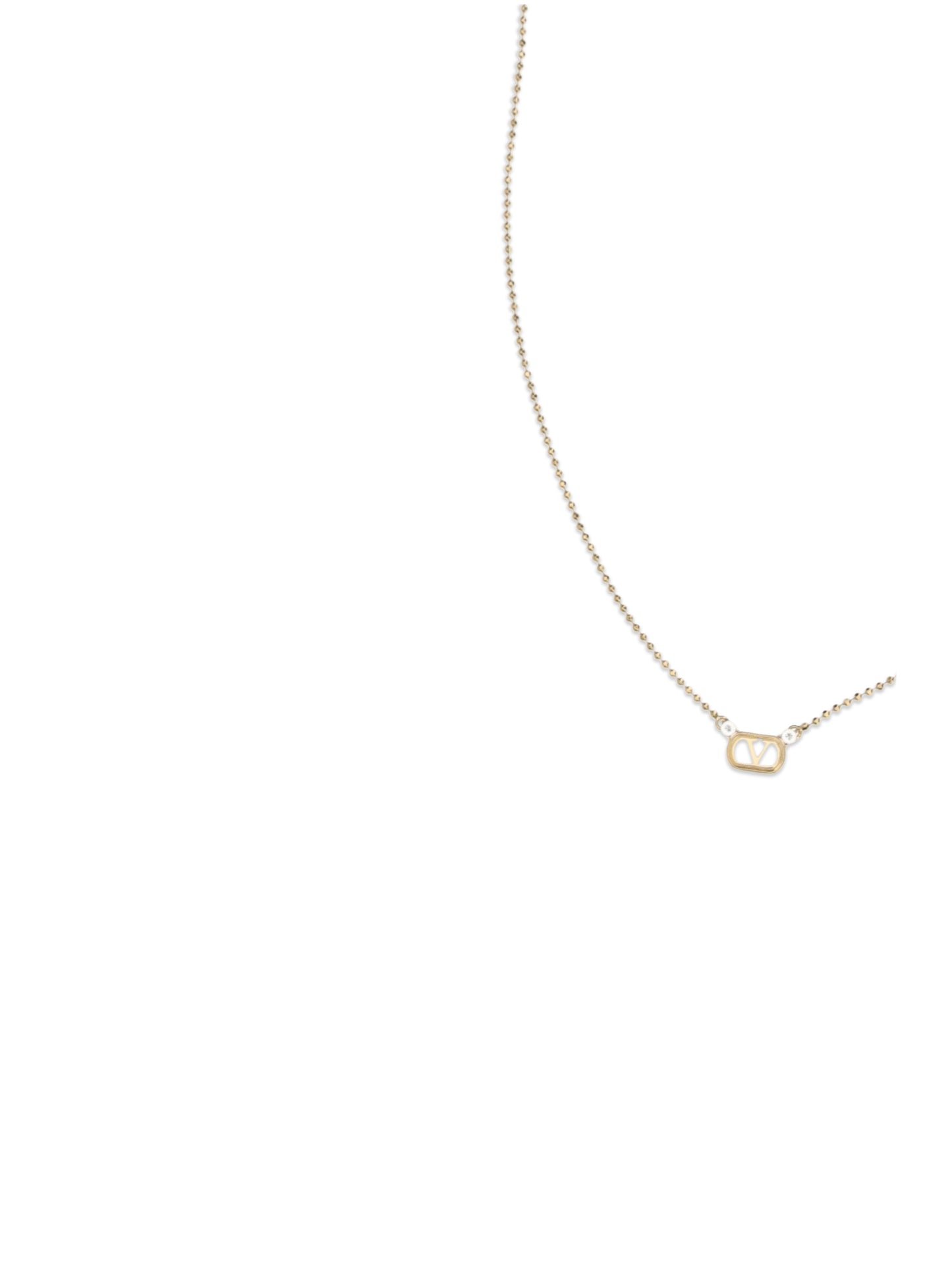 Valentino Garavani Women Necklace (L.40) | Ovalette | Metallo/Str VALENTINO GARAVANI