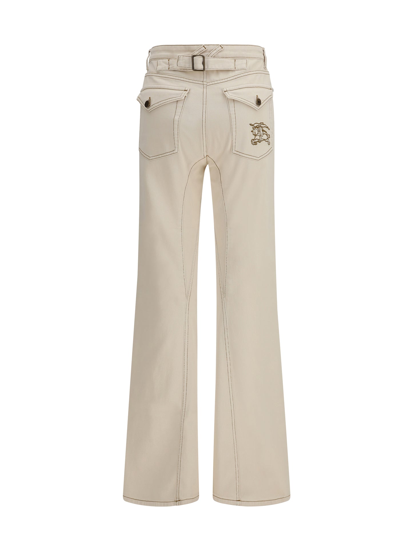 Burberry Women High-Waisted Bootcut Jeans BURBERRY