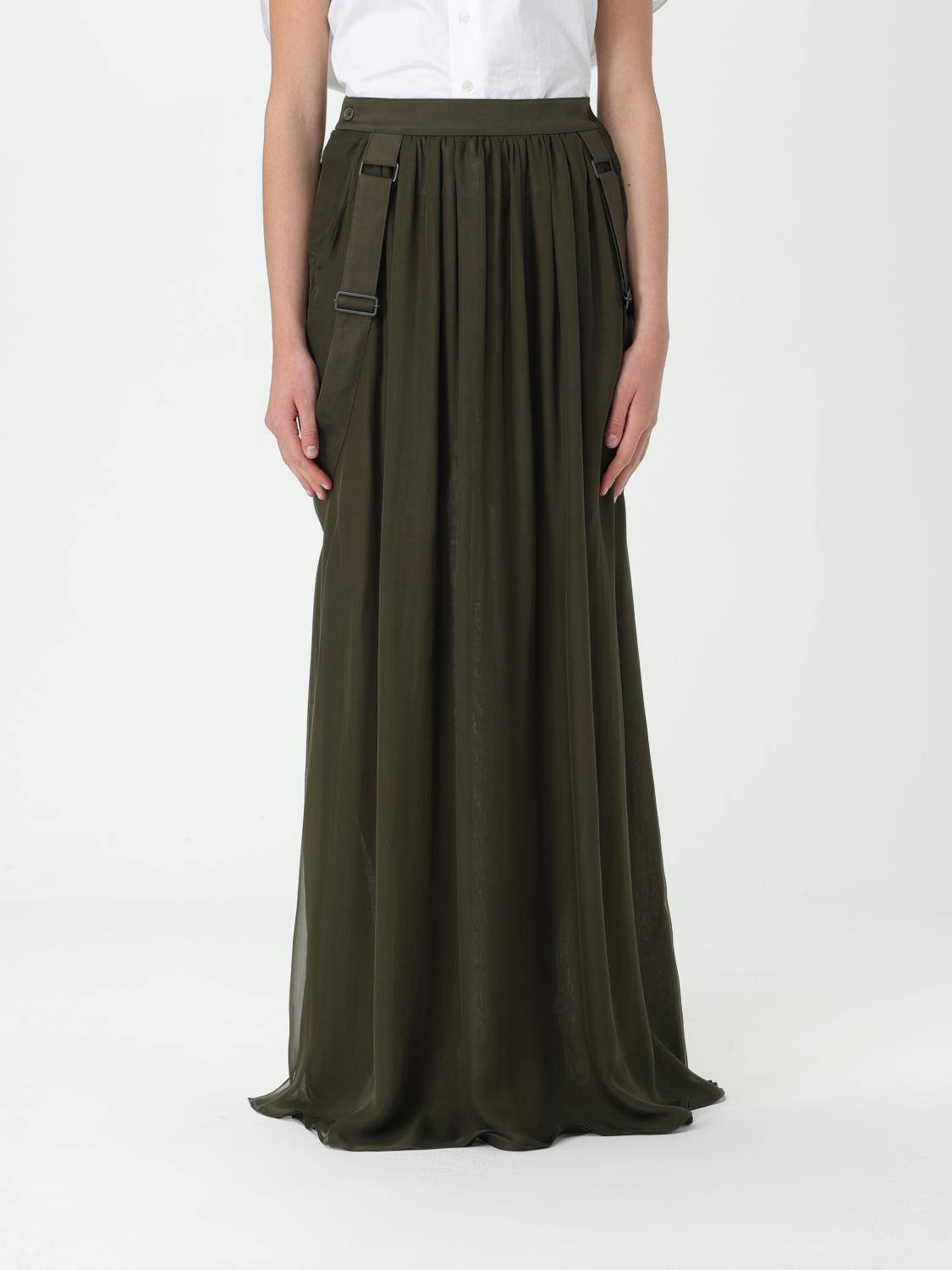 Max Mara Skirt Woman Kaki MAX MARA