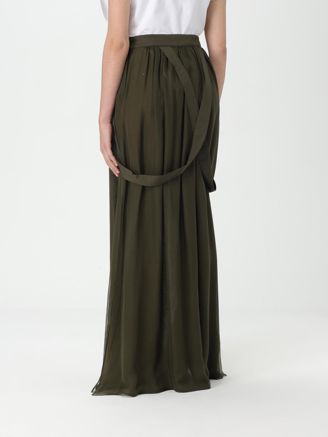 Max Mara Skirt Woman Kaki MAX MARA