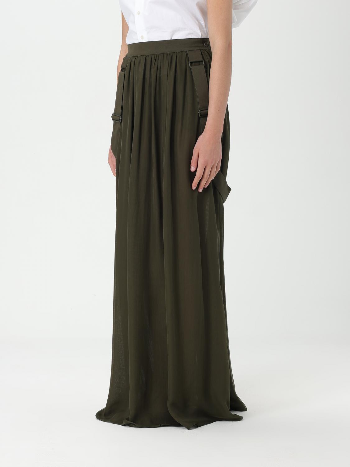 Max Mara Skirt Woman Kaki MAX MARA