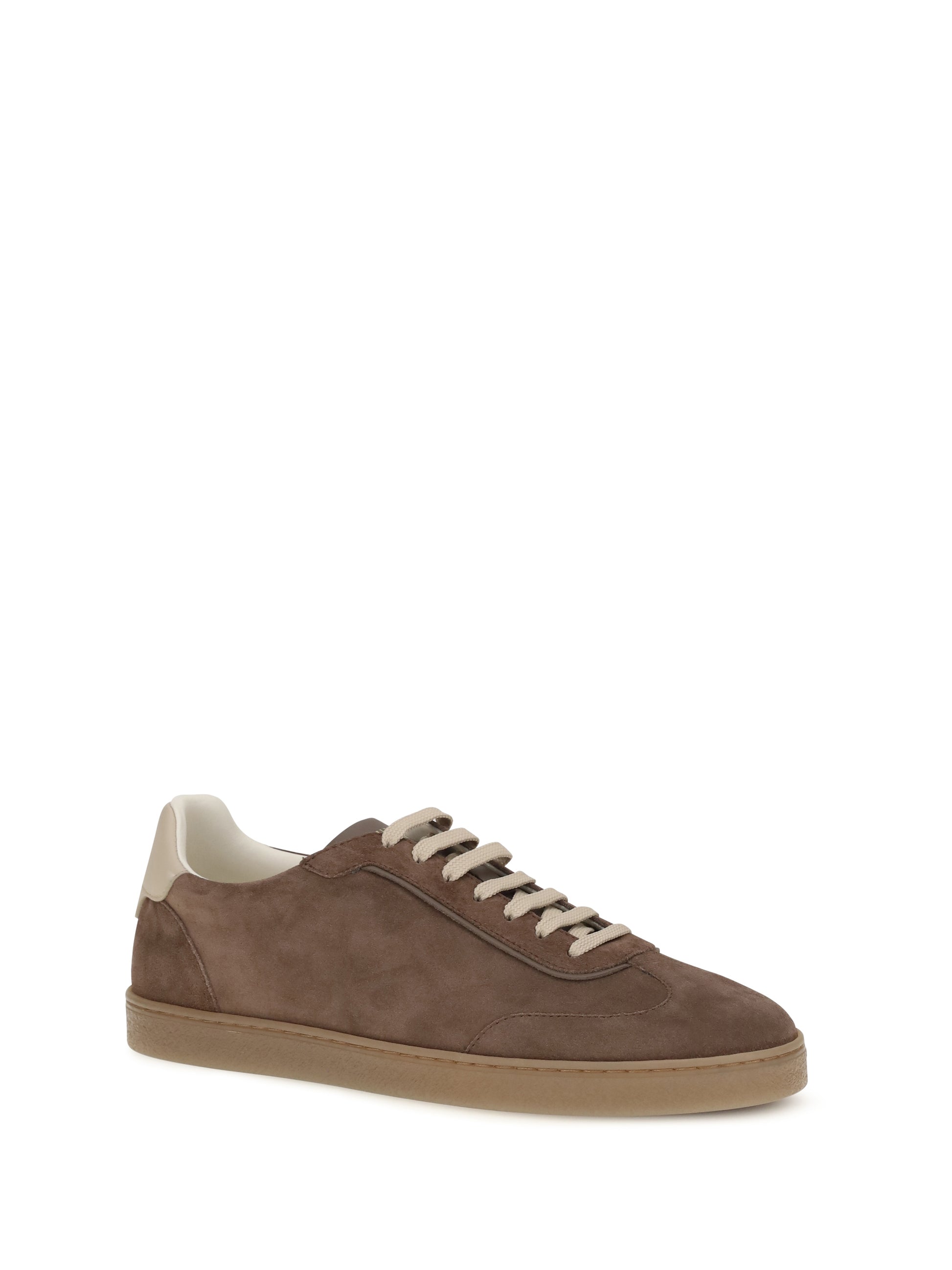 Brunello Cucinelli Men Suede Sneakers BRUNELLO CUCINELLI