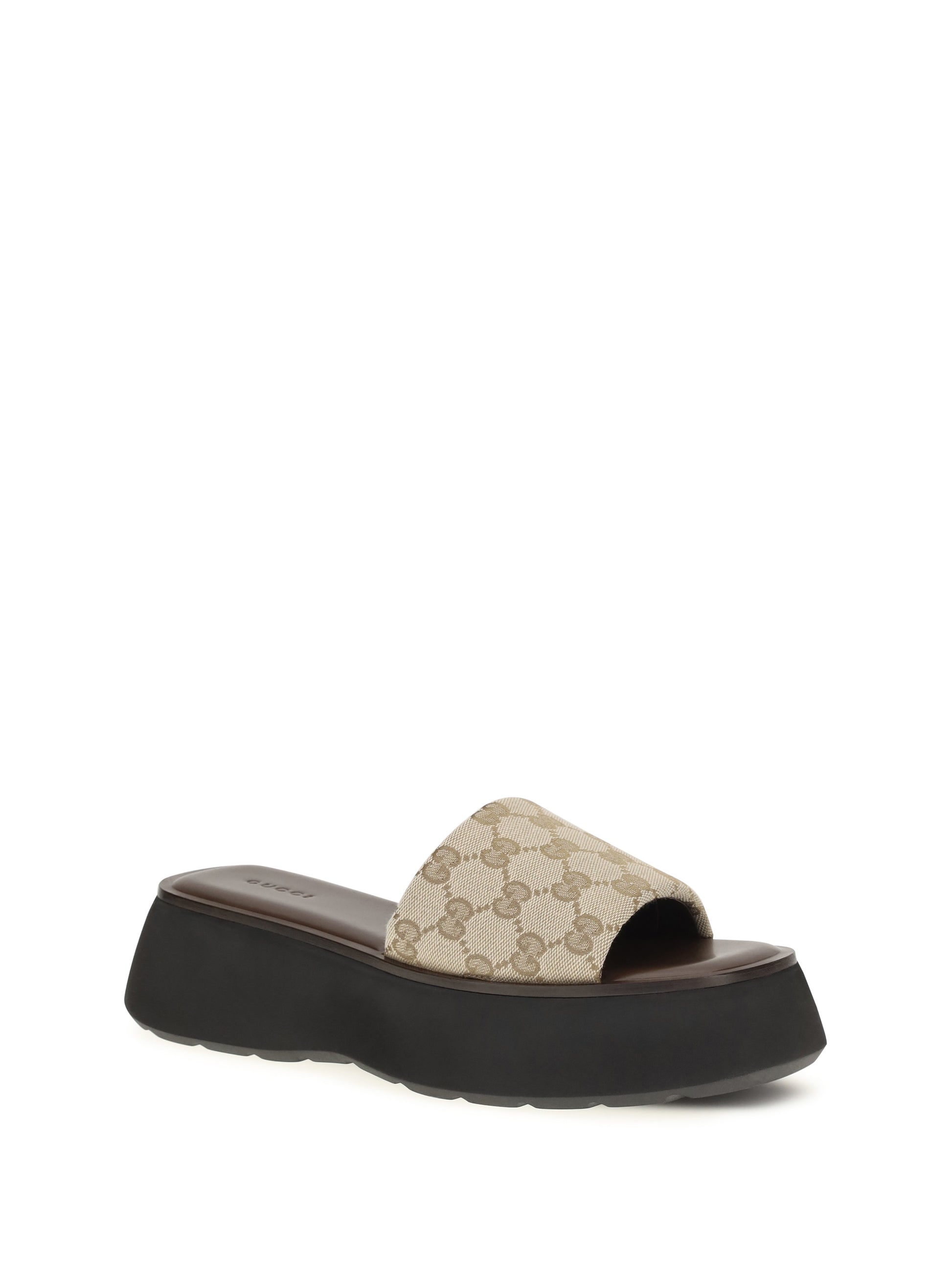 Gucci Women Oversized Sole Slider Sandals GUCCI