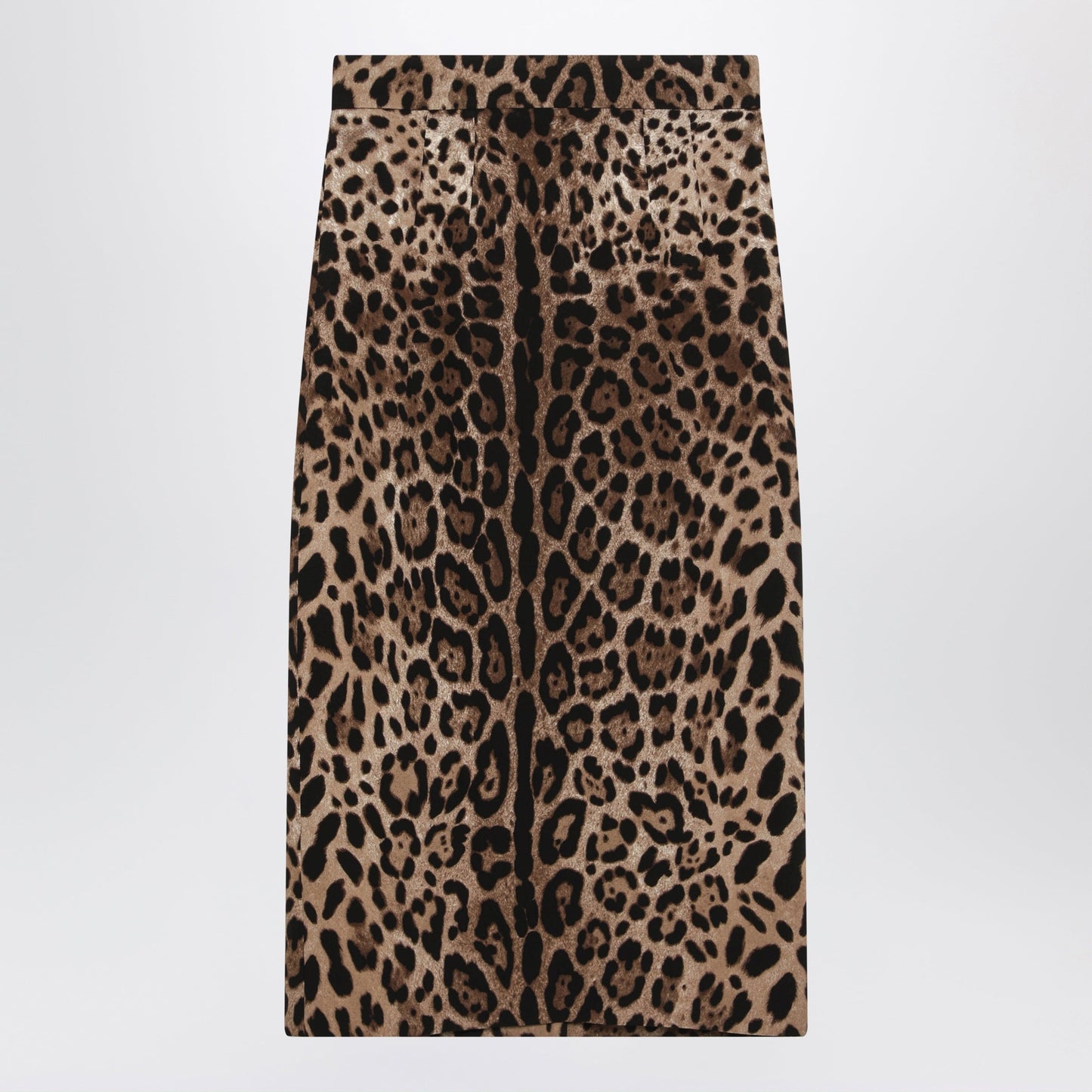 Dolce&Gabbana Leopard-Print Cady Skirt Women DOLCE & GABBANA
