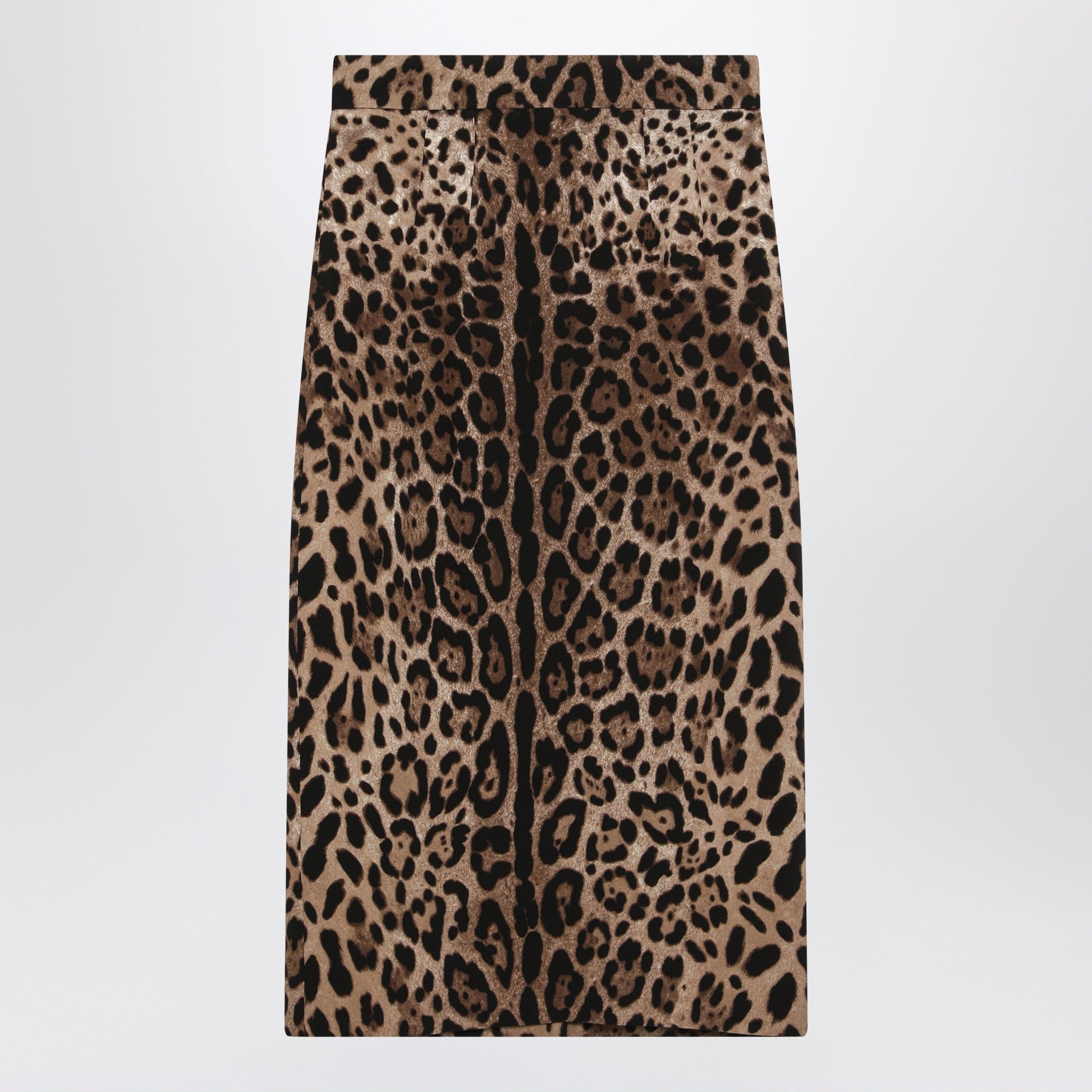 Dolce&Gabbana Leopard-Print Cady Skirt Women DOLCE & GABBANA