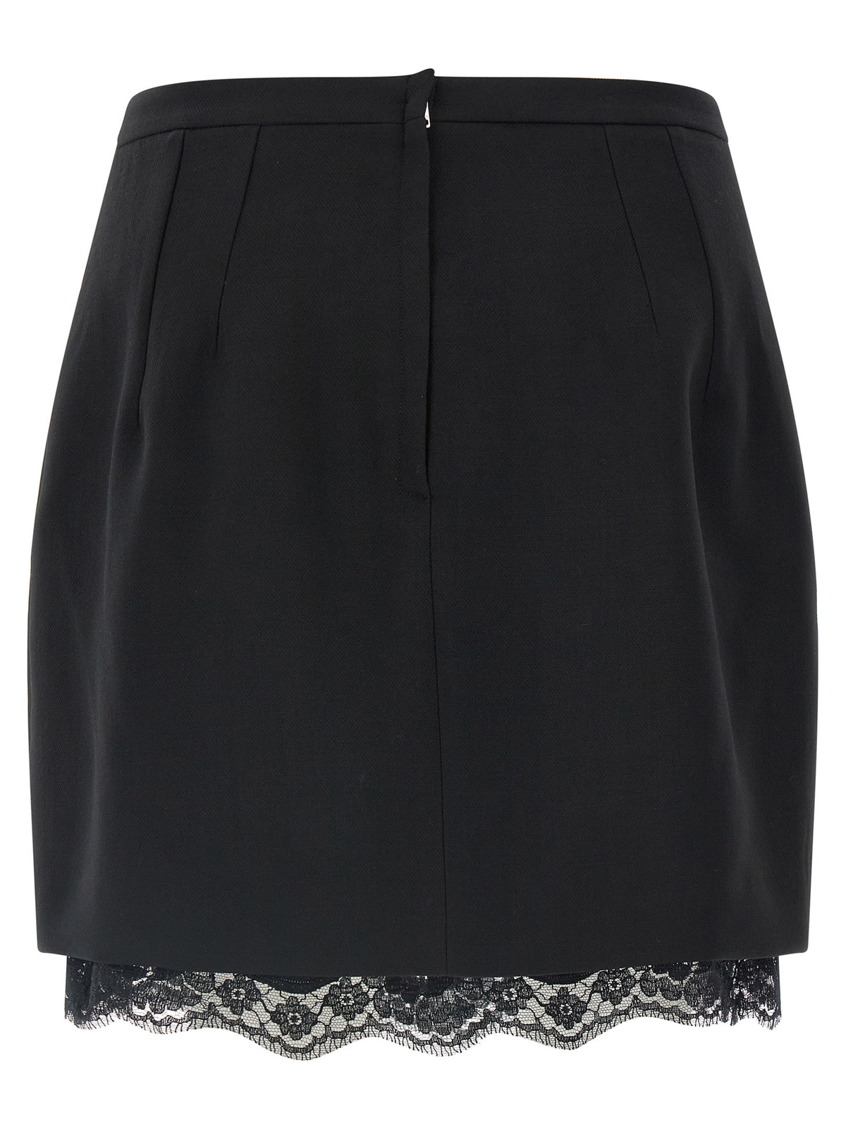 Dolce&Gabbana Women Double Crêpe Wool Skirt DOLCE & GABBANA