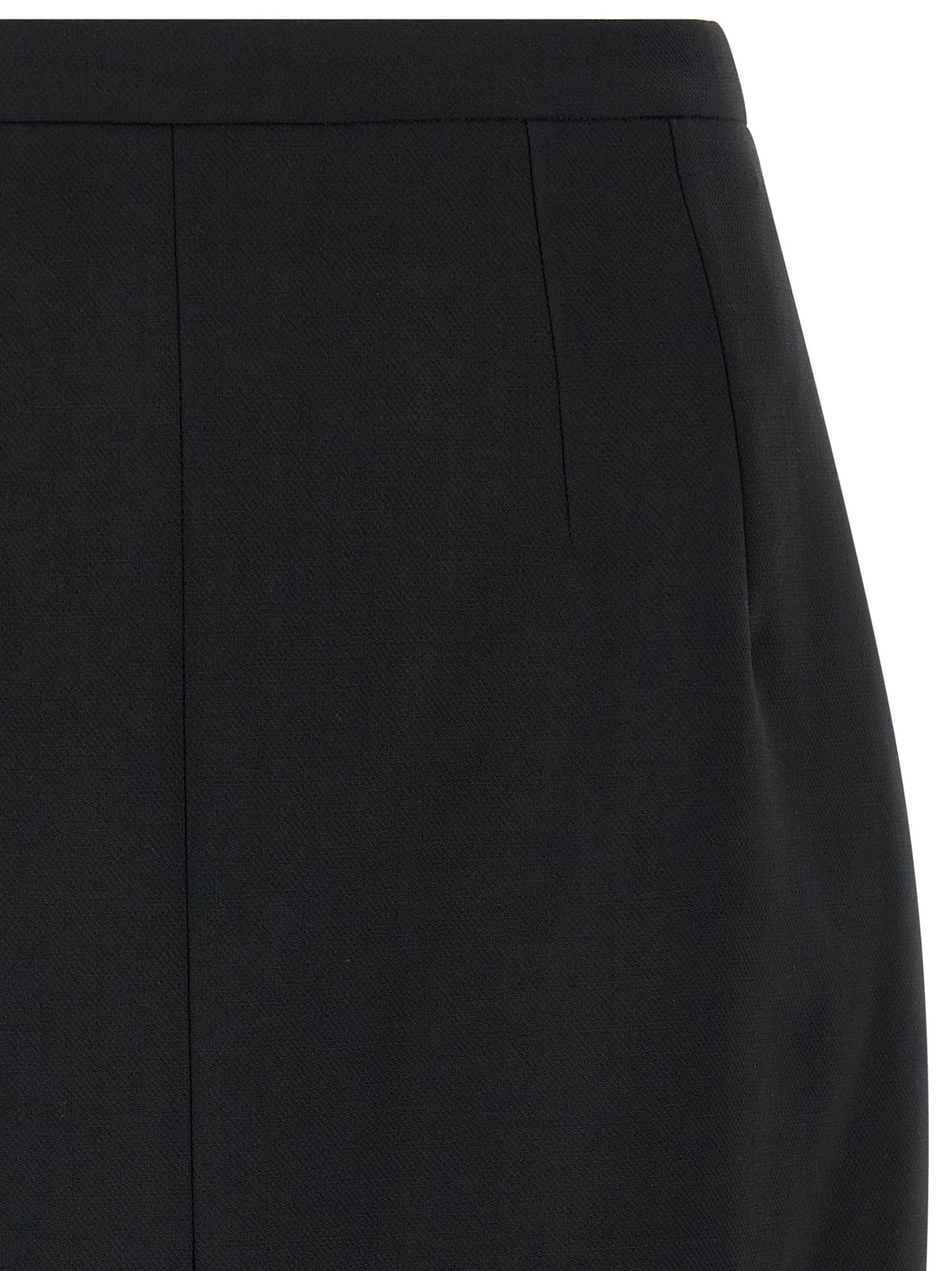 Dolce&Gabbana Women Double Crêpe Wool Skirt DOLCE & GABBANA