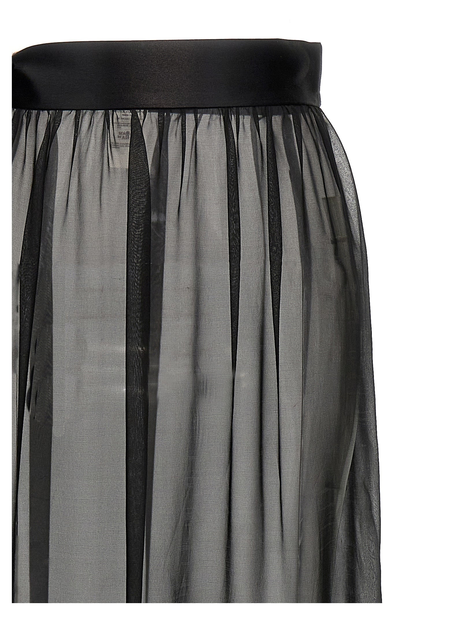 Dolce & Gabbana Women Chiffon Long Skirt DOLCE & GABBANA