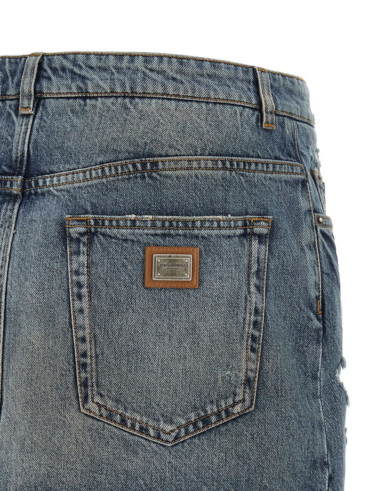 Dolce&Gabbana Women Embroidery Skirt DOLCE & GABBANA
