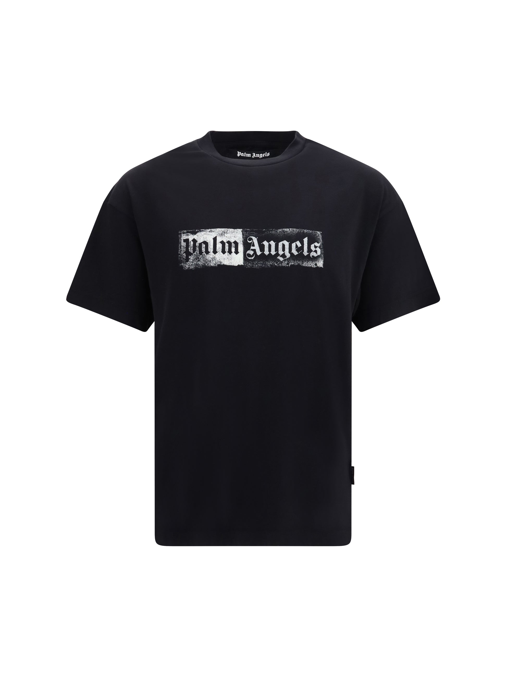 Palm Angels Men Stamp Logo T-Shirt PALM ANGELS
