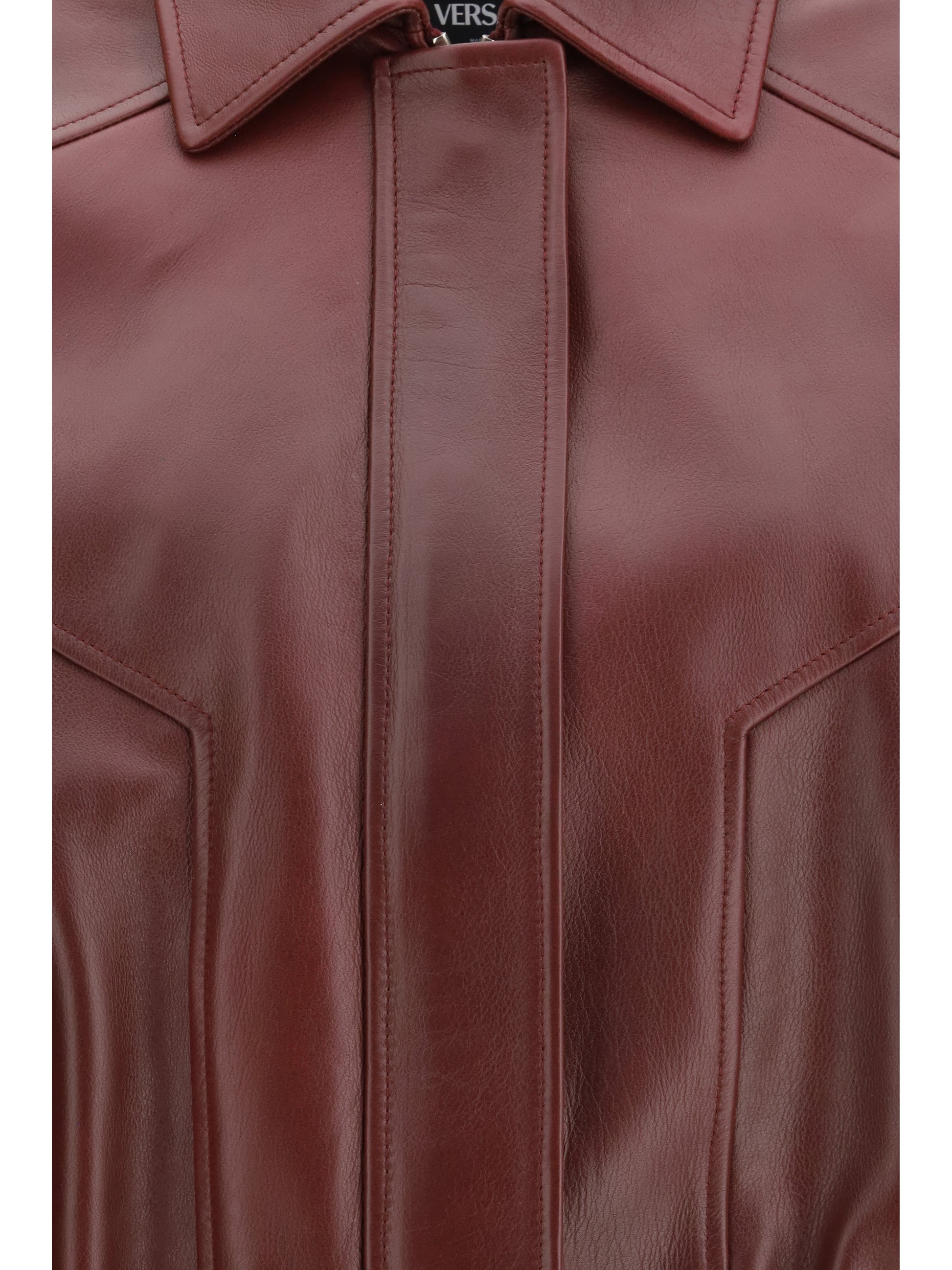 Versace Women Leather Jacket VERSACE