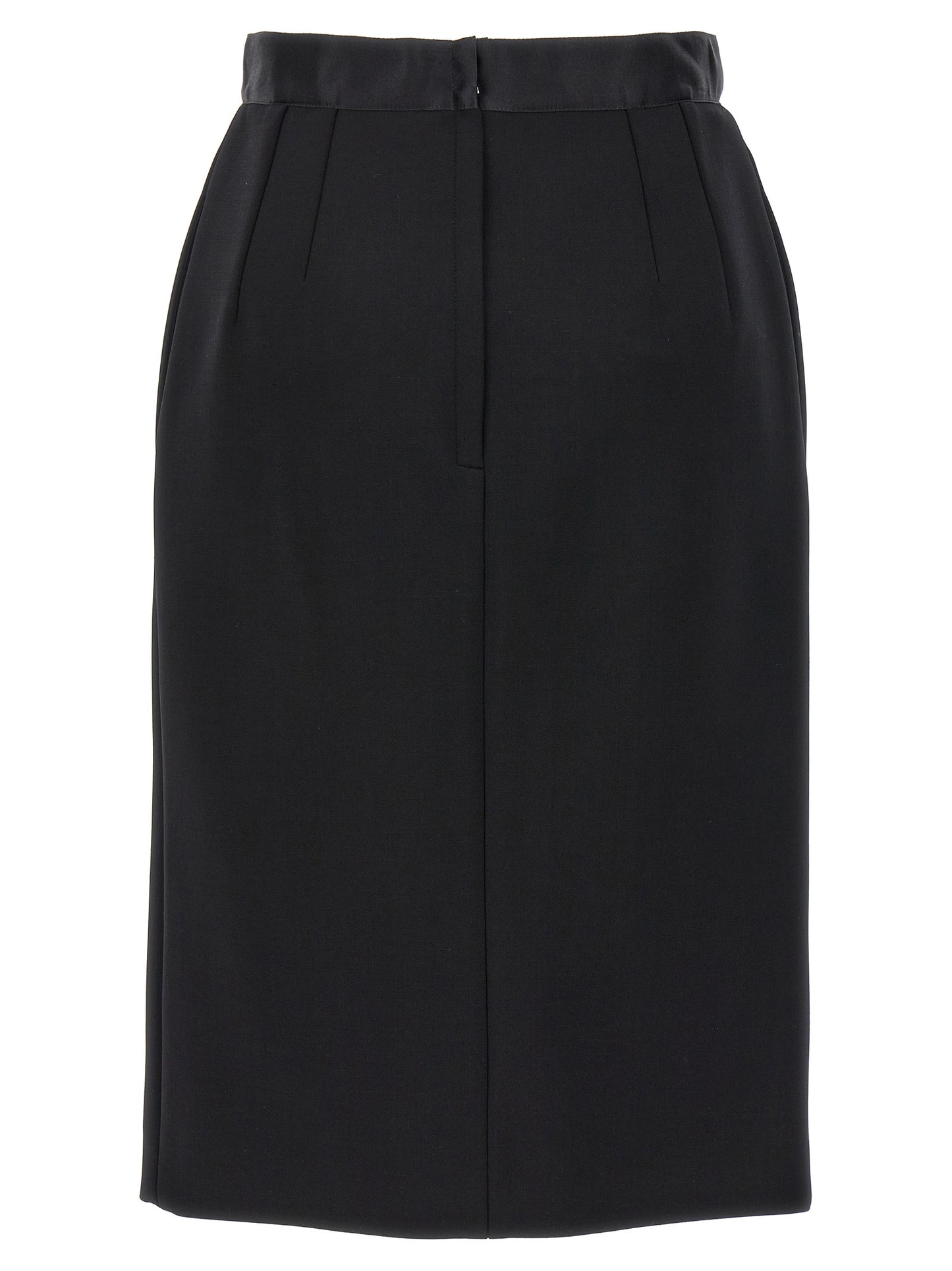 Dolce & Gabbana Women Wool Pencil Skirt DOLCE & GABBANA