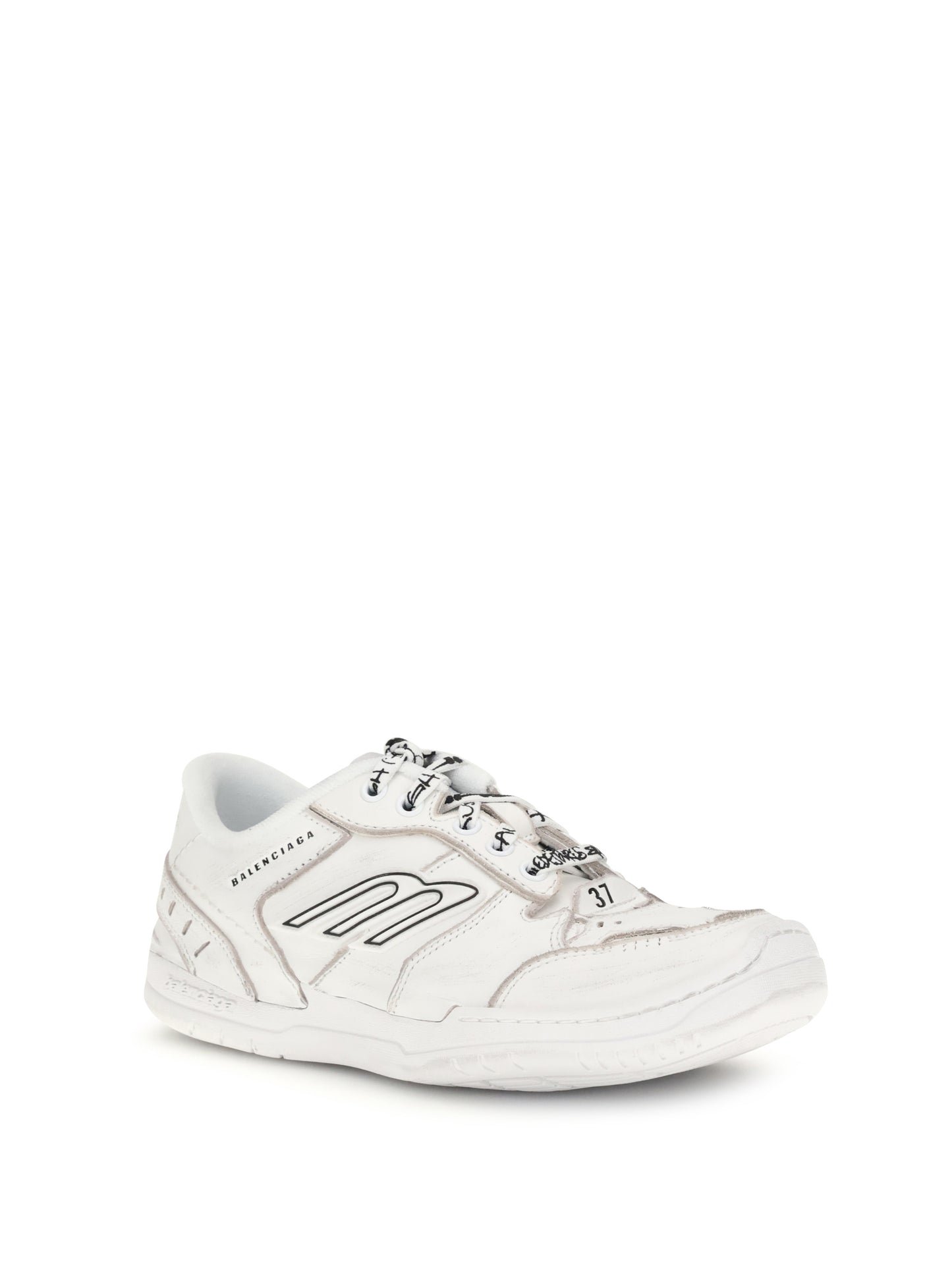 Balenciaga Women Hamptons Worn-Out Sneakers BALENCIAGA