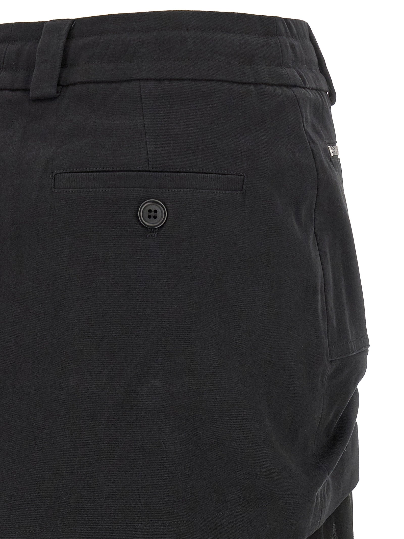 Dolce & Gabbana Women Twill And Chiffon Skirt DOLCE & GABBANA