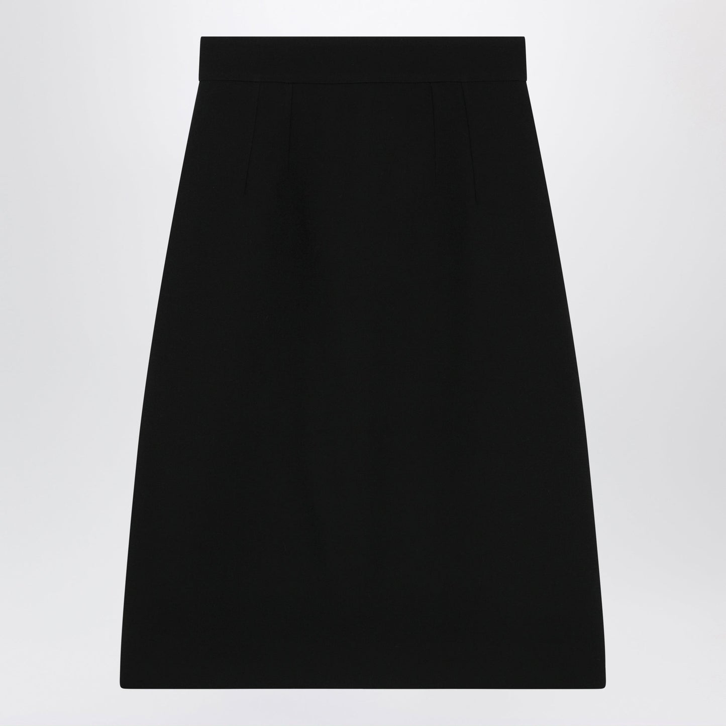 Dolce&Gabbana Black Skirt In Virgin Wool Women DOLCE & GABBANA