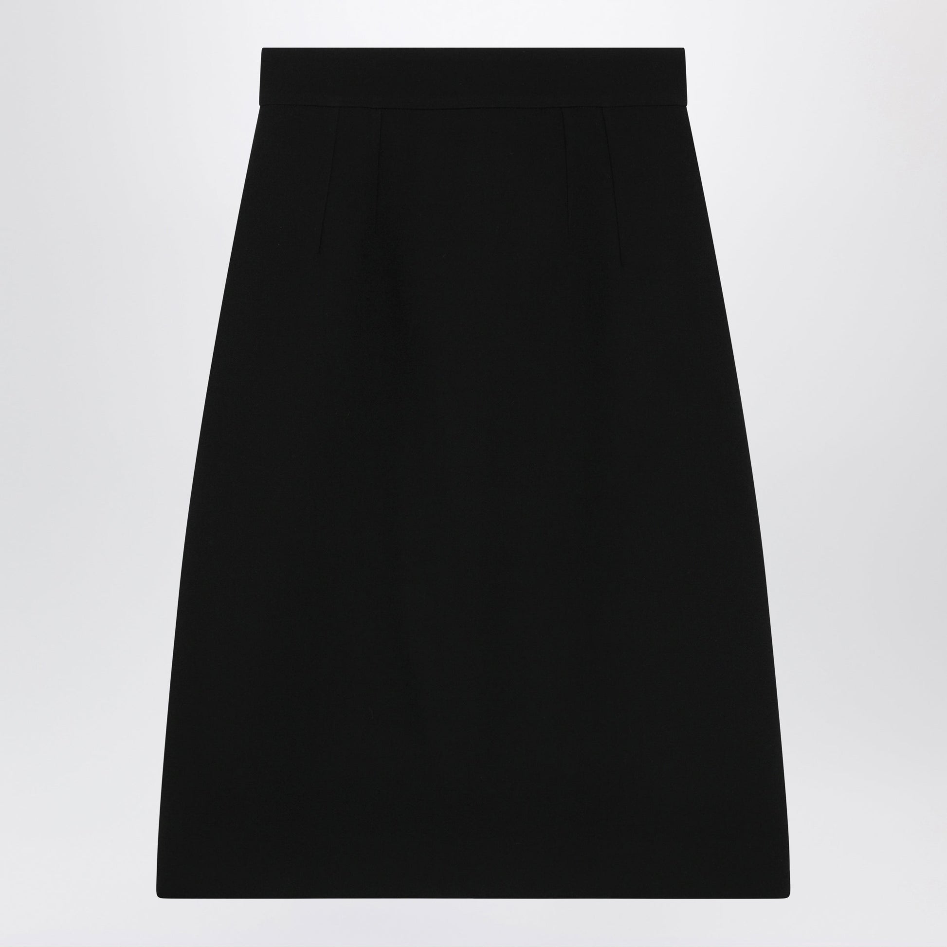 Dolce&Gabbana Black Skirt In Virgin Wool Women DOLCE & GABBANA