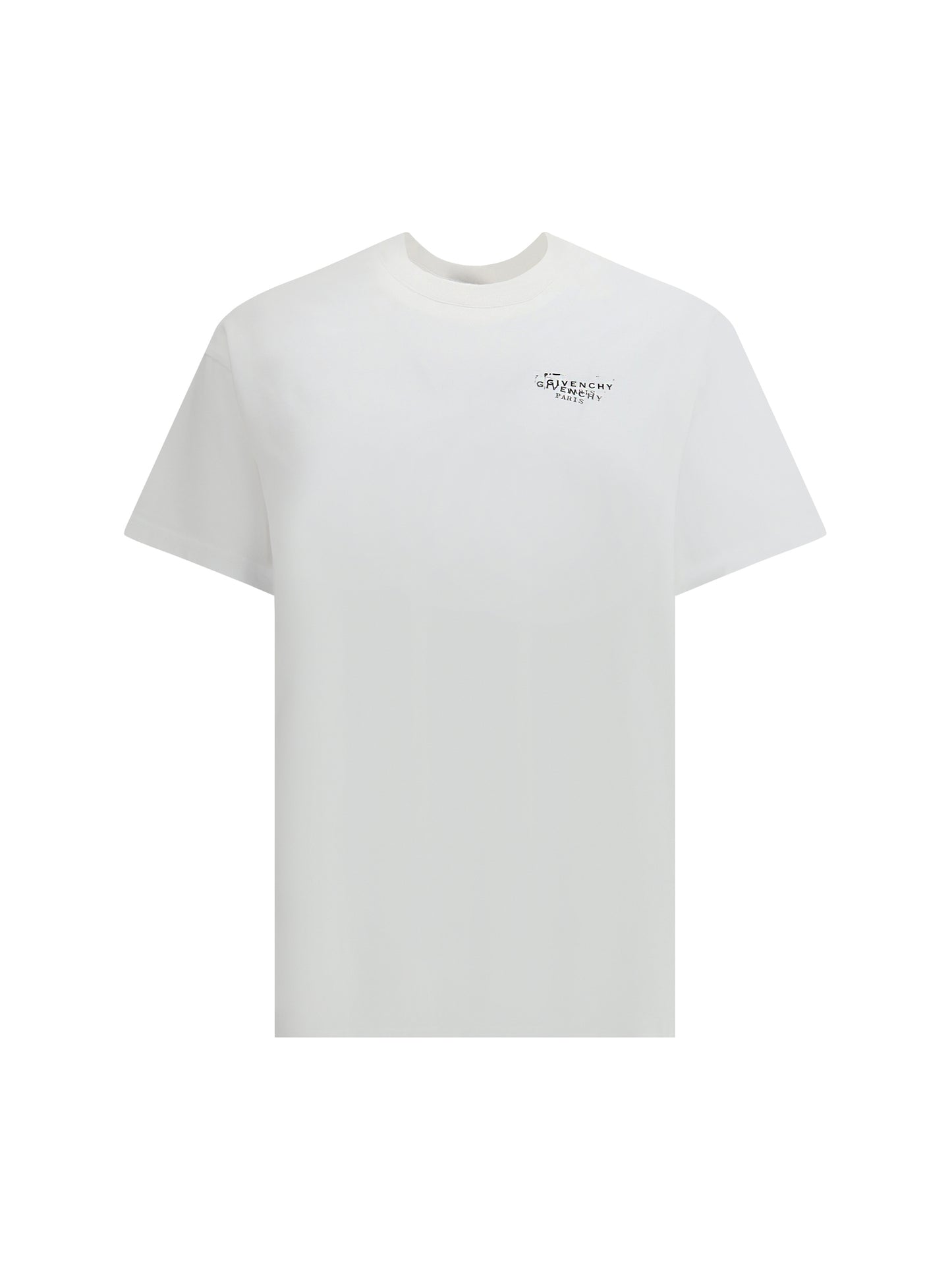 Givenchy Men Logo Cotton T-Shirt GIVENCHY